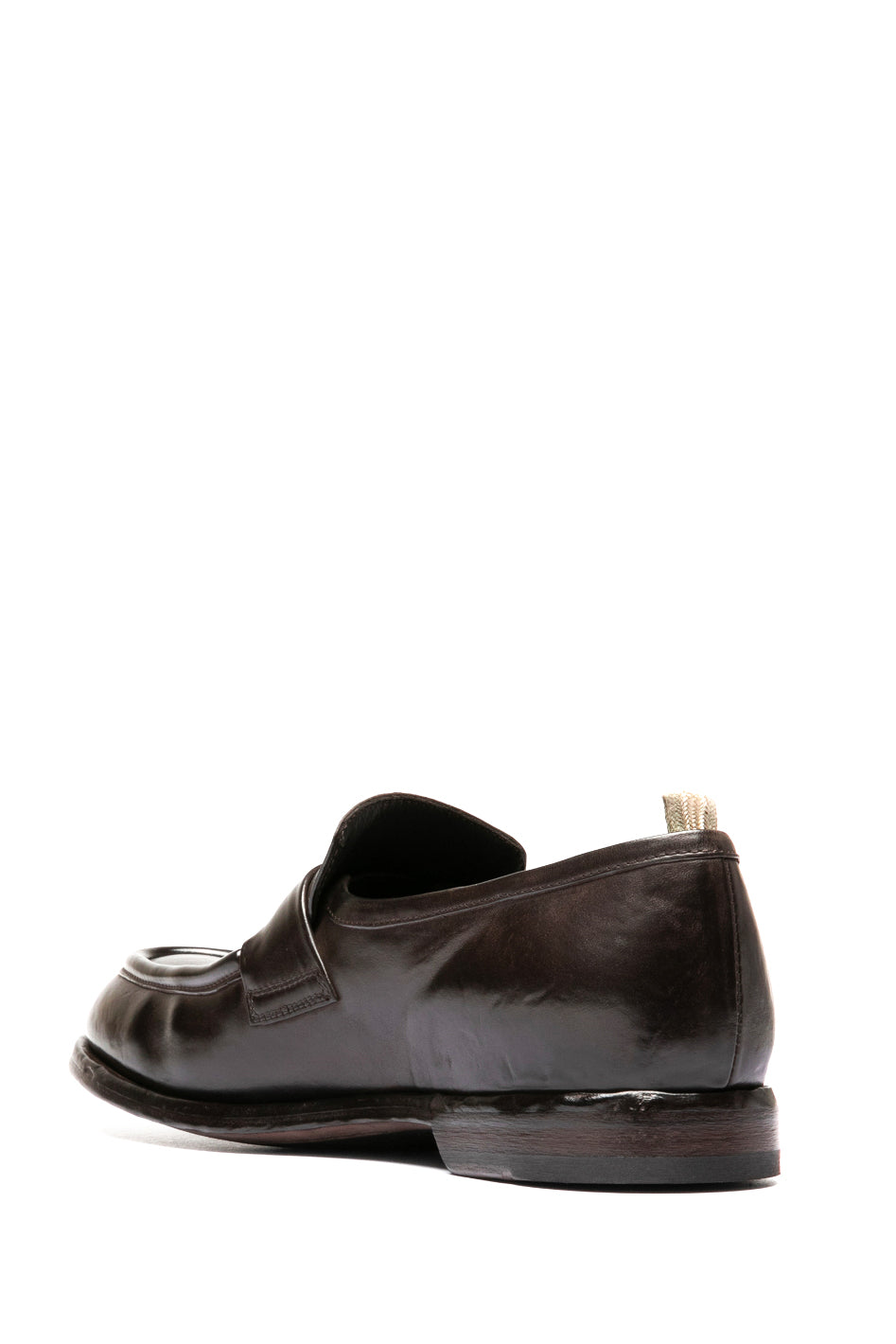 Officine Creative Mocassino in pelle di culatta di cavallo OCUSOUN010STRAC2040 TESTA DI MORO 