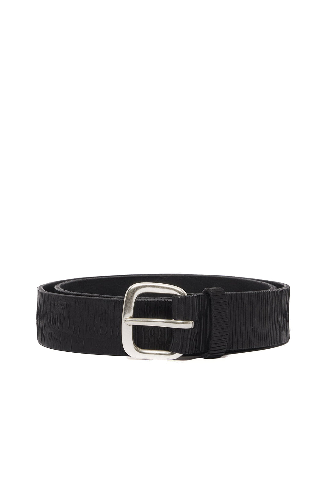 Orciani Cintura in pelle laserata U08433_BLA NERO 
