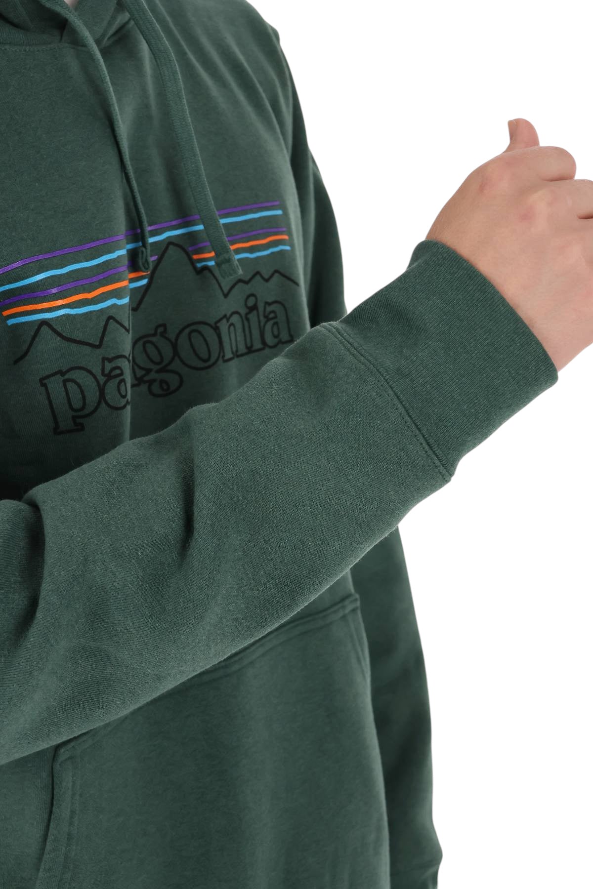 Patagonia Felpa P-6 Logo Uprisal con cappuccio 39622/2 POCG 