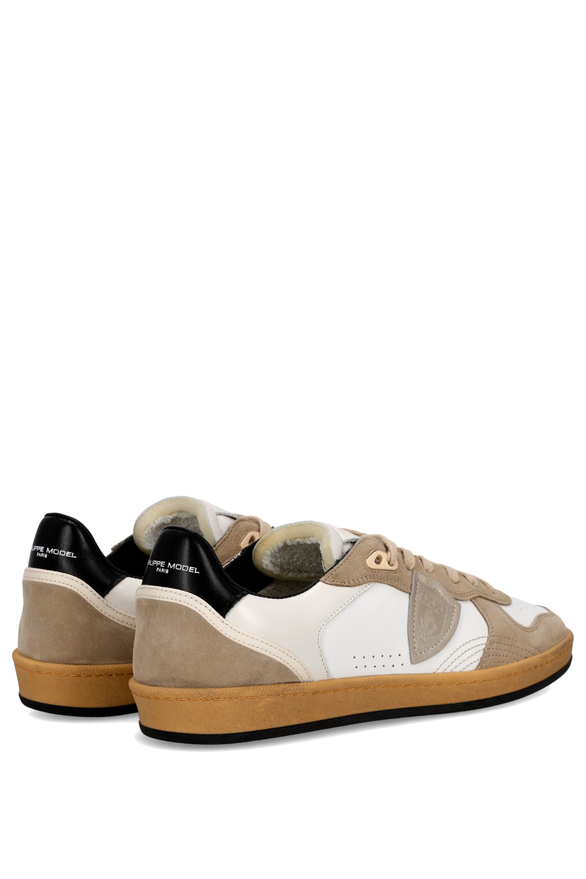 Philippe Model Sneaker Pigalle in pelle con talloncino nero PGLU PGAL/7 VD05 