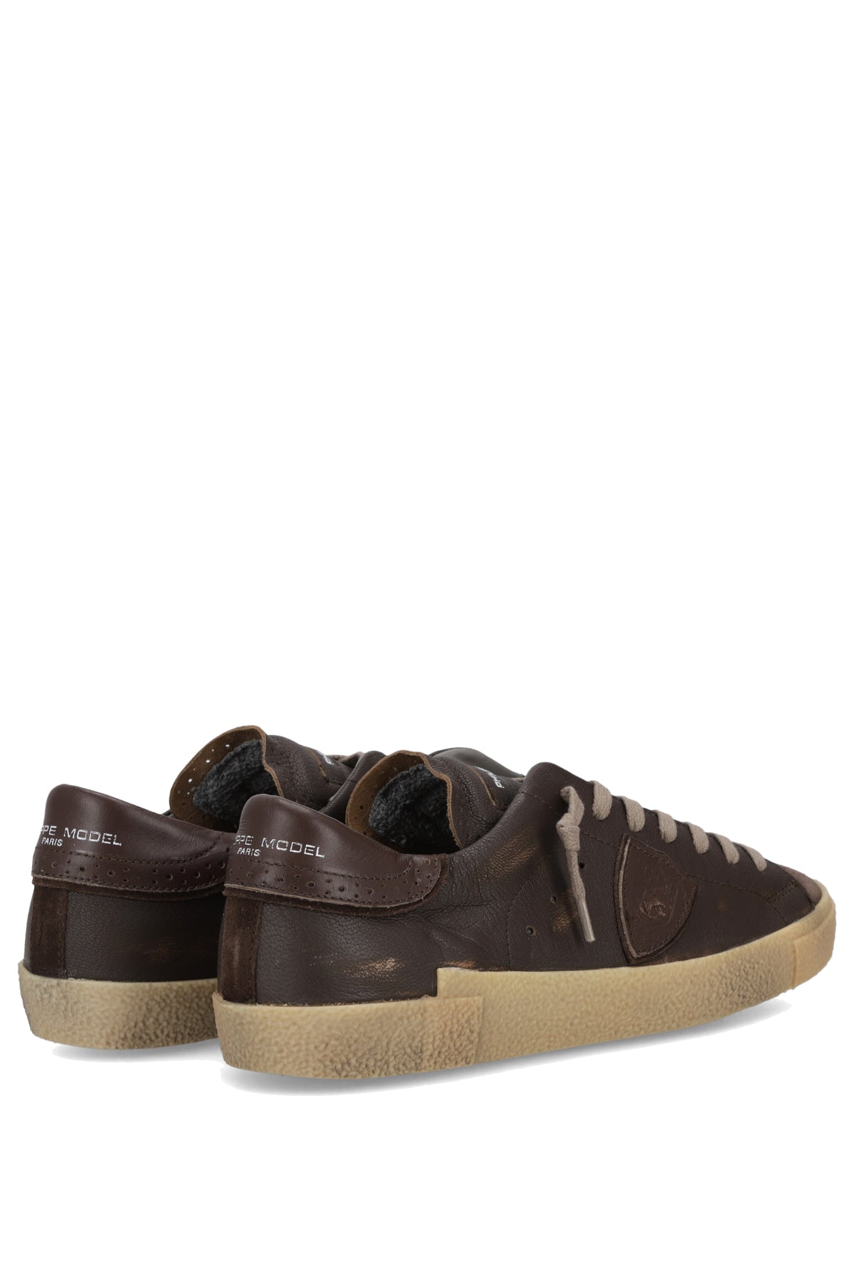 Philippe Model Sneaker Paris in pelle con lavorazione brogue PRLU PRSX/20 WRG1 