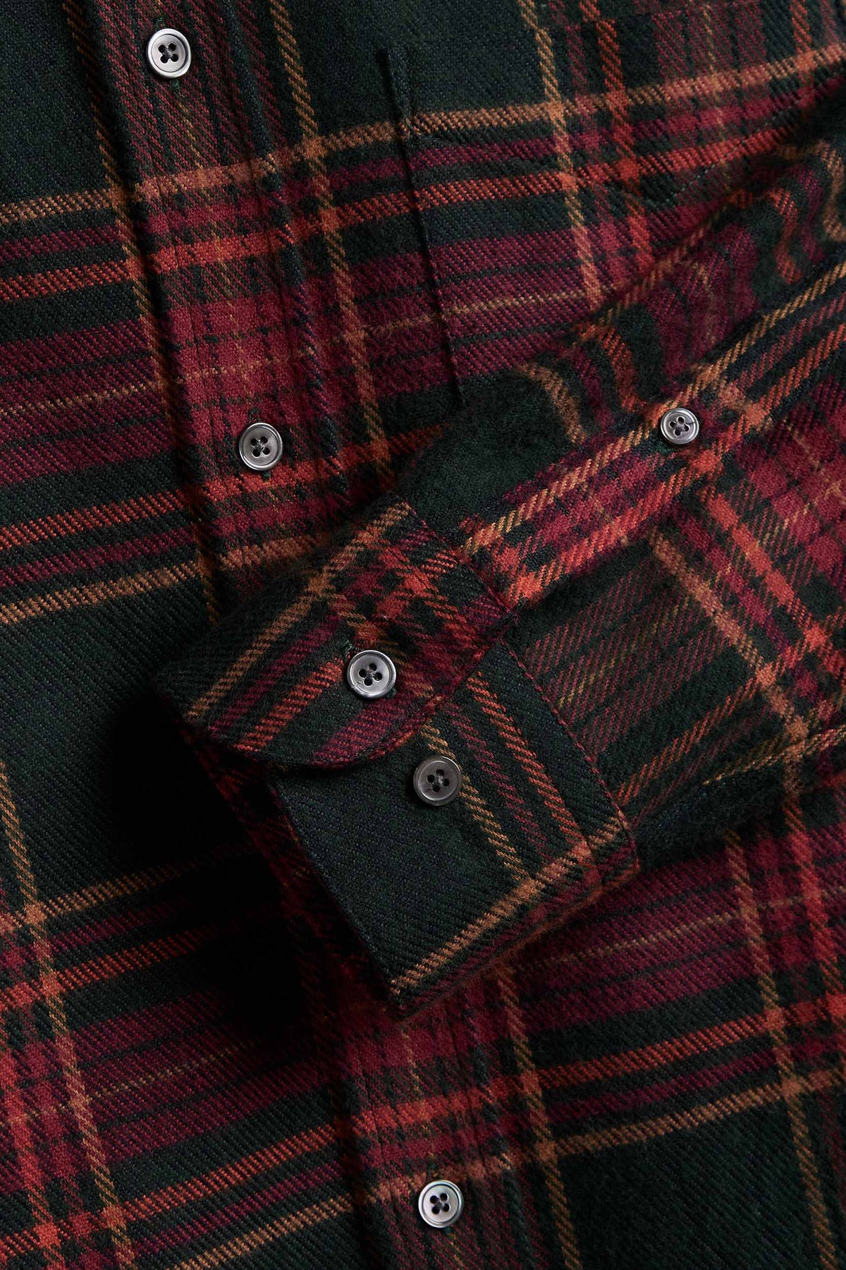 Portuguese Flannel Camicia in flanella di cotone check BRAVIO MLTCR 