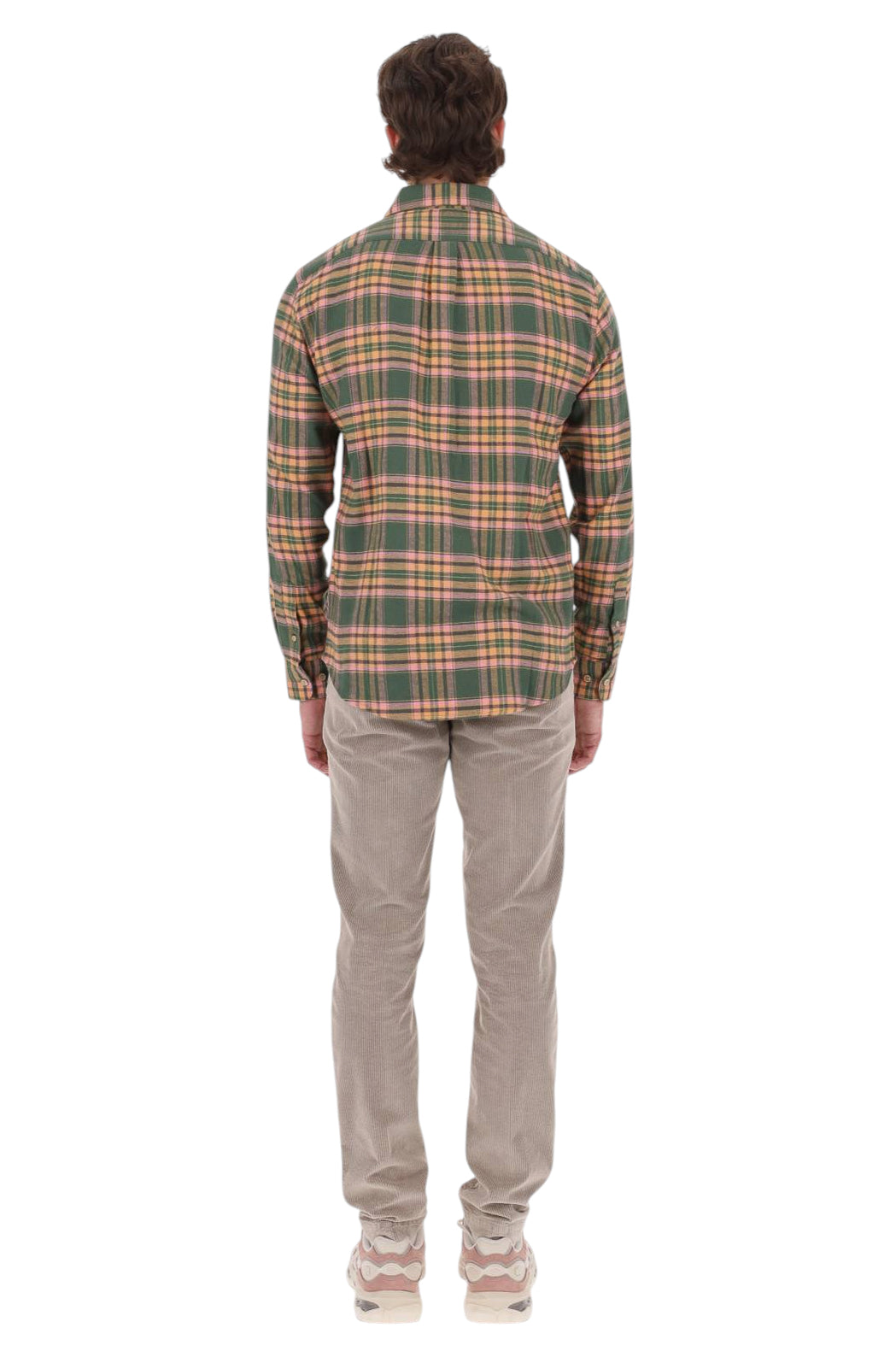 Portuguese Flannel Camicia in flanella di cotone check OLIVARA MLTCR 