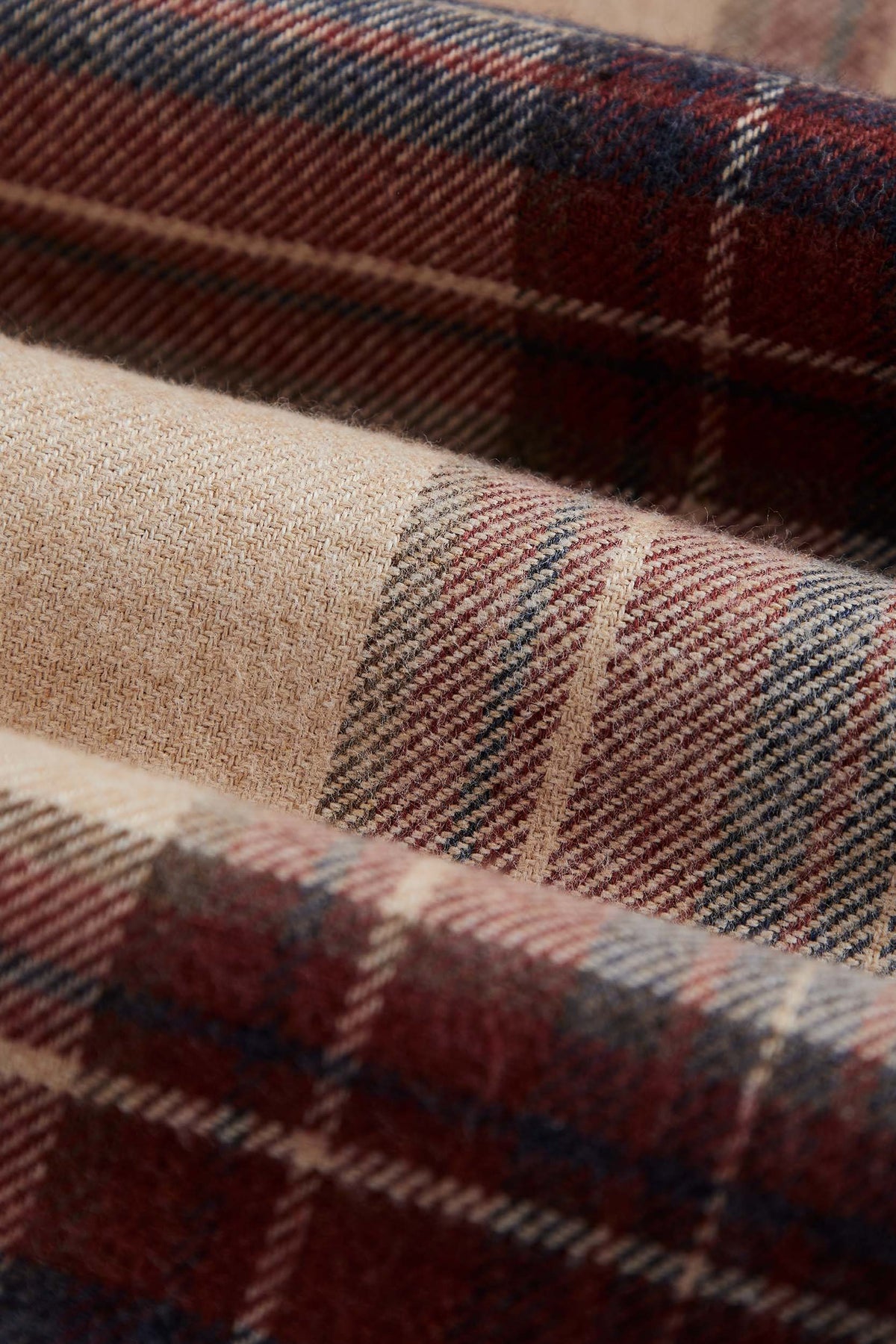 Portuguese Flannel Camicia in flanella di cotone check SABELA BLUE 