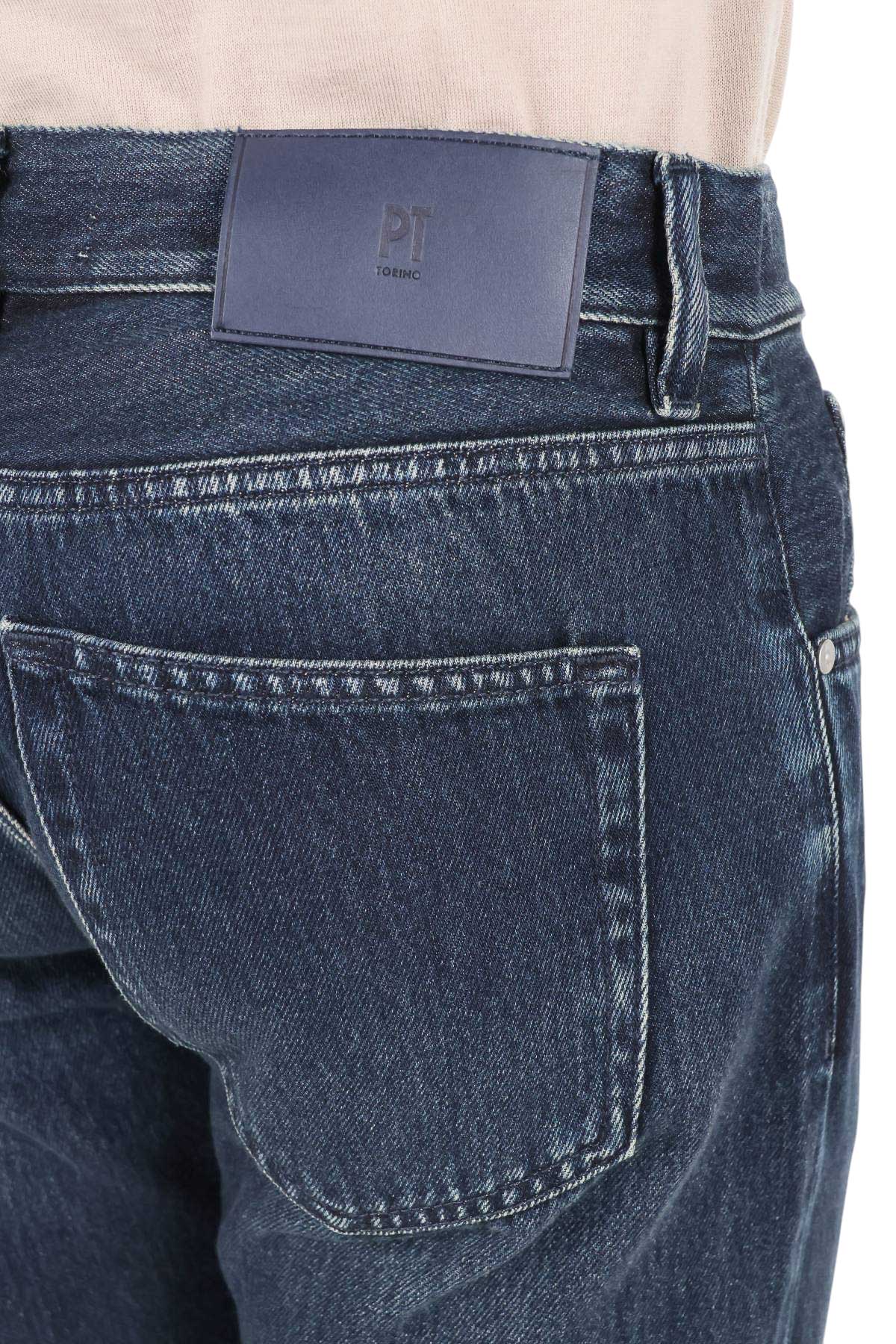 PT Denim Jeans in cotone-lyocell mod. Regular C5-QP05B0 AW0620 MN54 