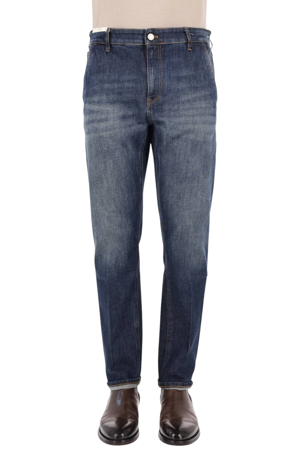 PT Denim Jeans in cotone comfort mod. Indie Tapered C5-ZP01Z0 IM6040 MI44 