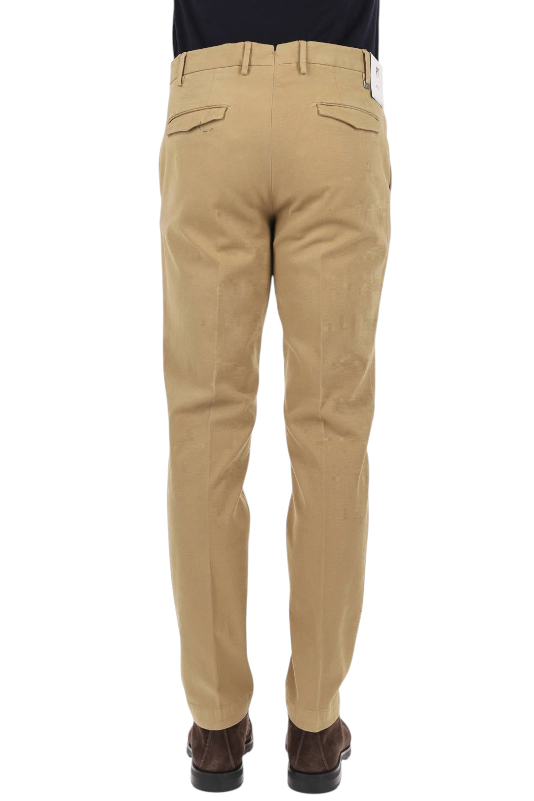 PT Torino Pantalone microstrutturato in cotone stretch Master fit CO-ATMAZ00CL1 NU73/2 Y140 