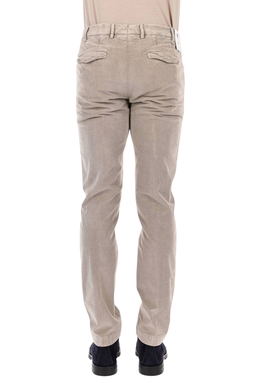PT Torino Pantalone in velluto marmorizzato di cotone-lyocell Master fit CO-ATMAZ00CL1 PU46 M022 