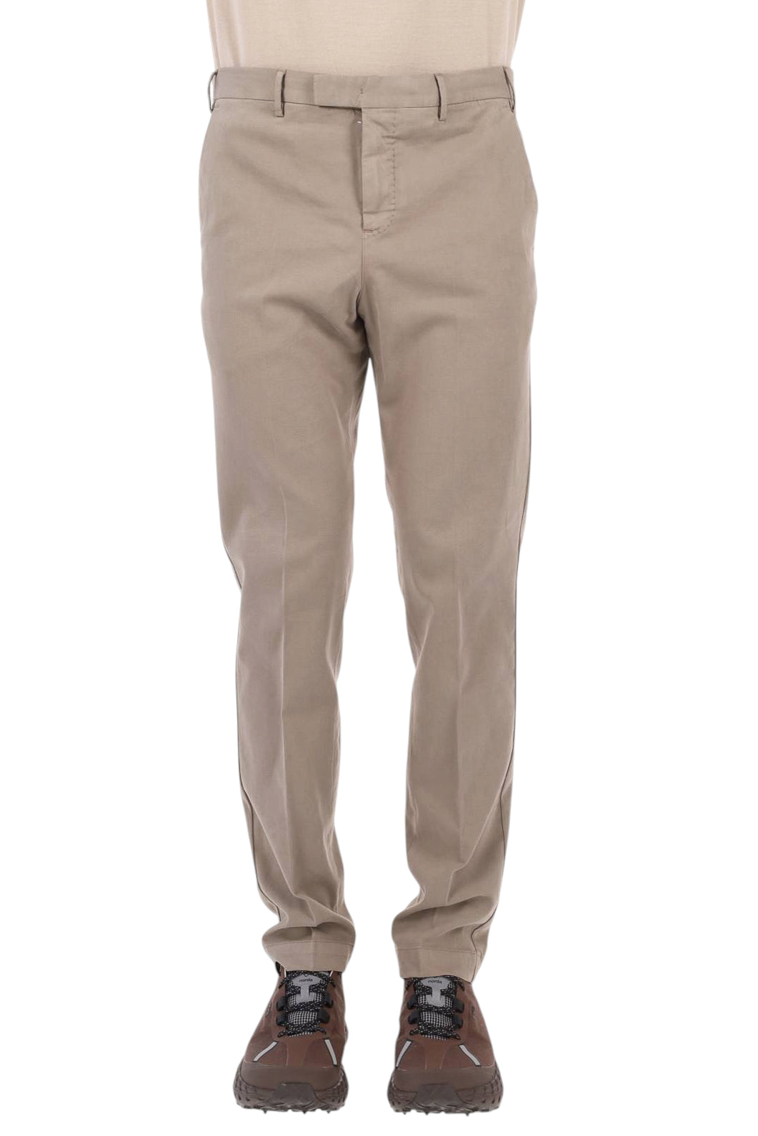 PT Torino Pantalone in tricotina di cotone-cashmere Master fit CO-ATMAZ00CL1 TU91/2 Y121 
