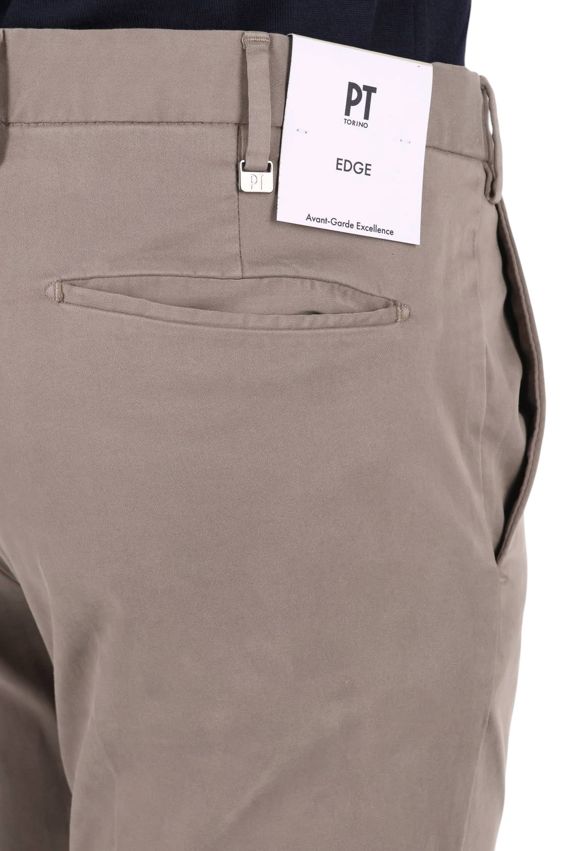 PT Torino Pantalone in rasatello di cotone Dieci fit CO-ATX0Z00FWD NK20 Y121 
