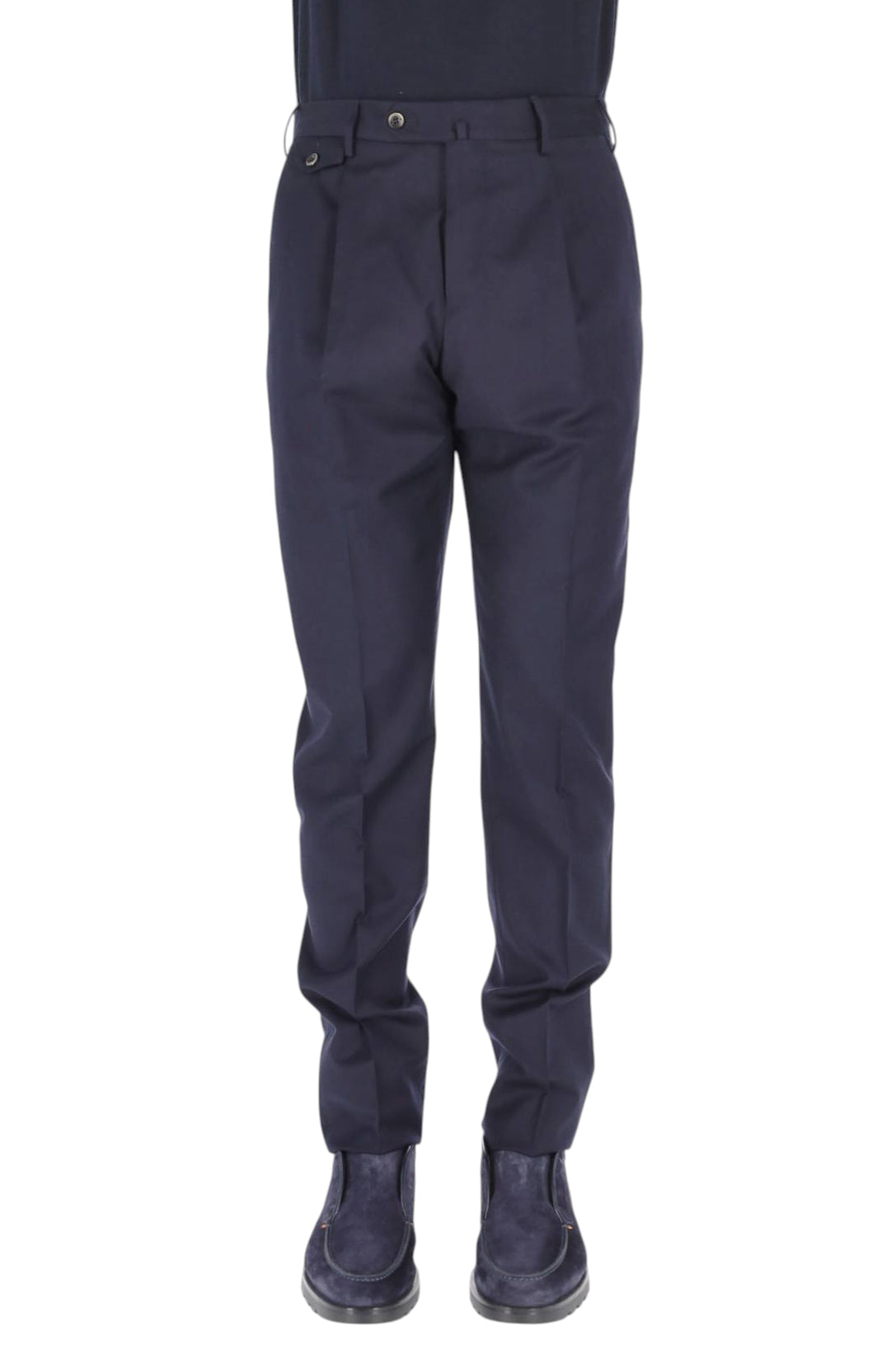 PT Torino Pantalone in lana vergine-seta Gentleman 1 pence CO-GF11ZP0CL1 FN12 0360 
