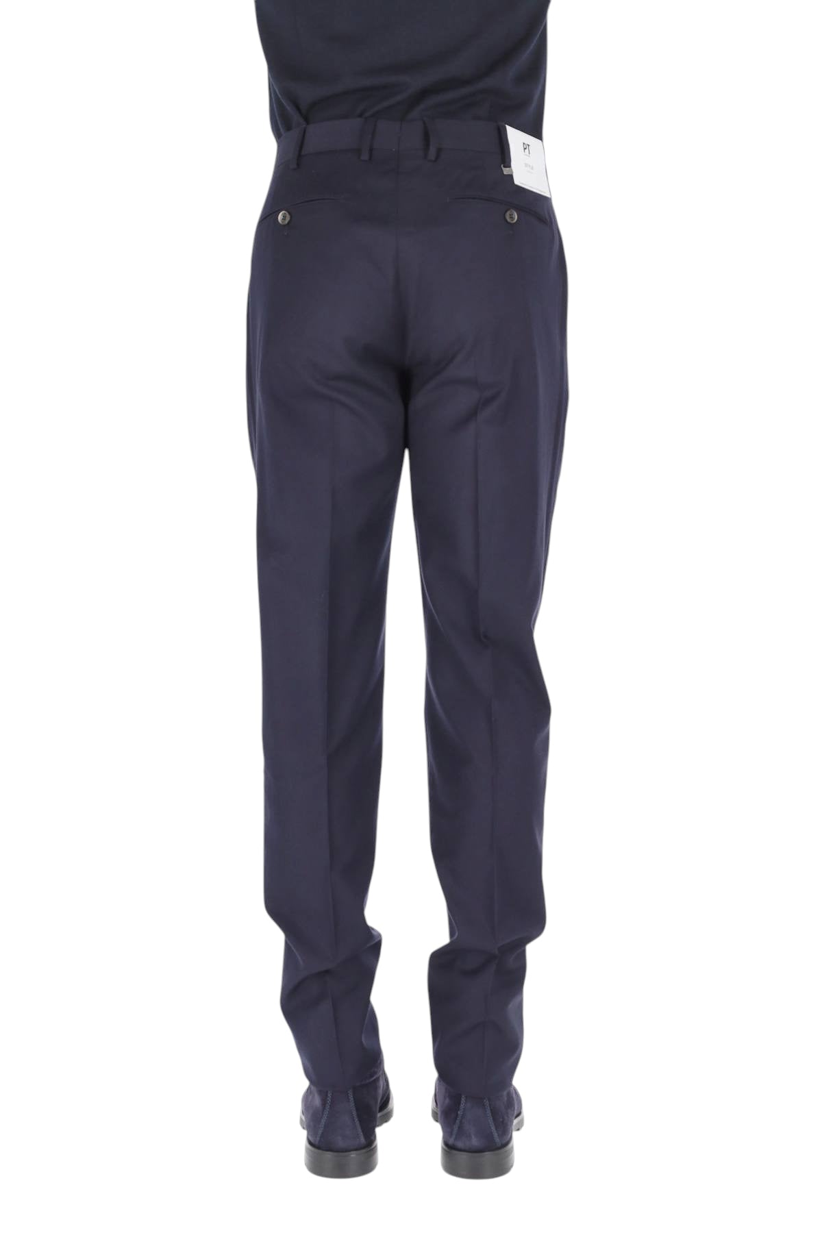 PT Torino Pantalone in lana vergine-seta Gentleman 1 pence CO-GF11ZP0CL1 FN12 0360 