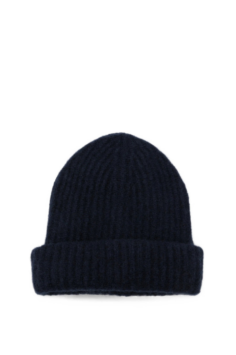 Roberto Collina Cuffia a coste in cashmere-seta 3MYB32051 10 