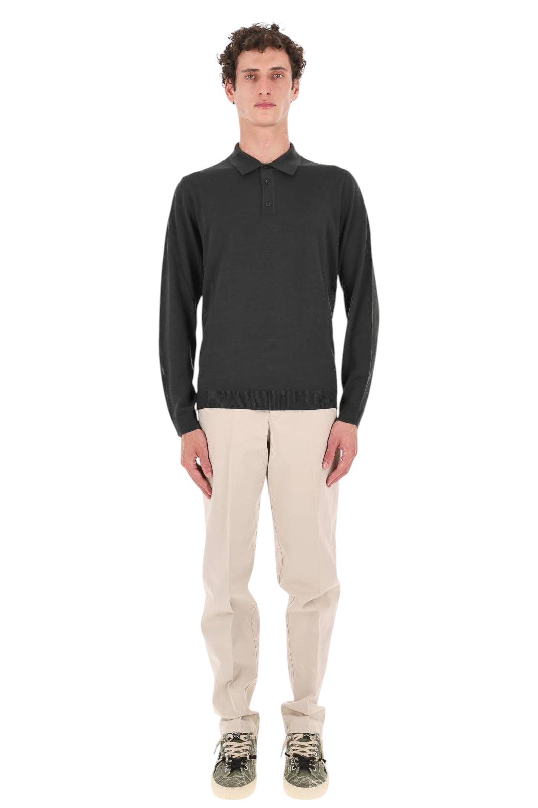 Roberto Collina Polo in lana merino extrafine MYB01004/2 25 