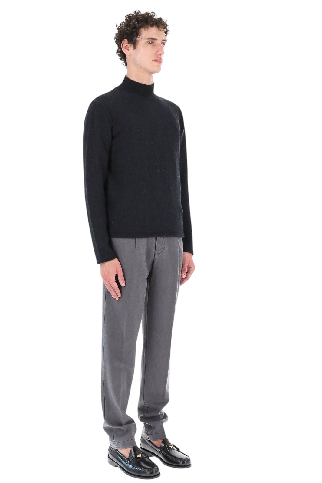 Roberto Collina Lupetto in lana e cammello MYB0145/2 09 