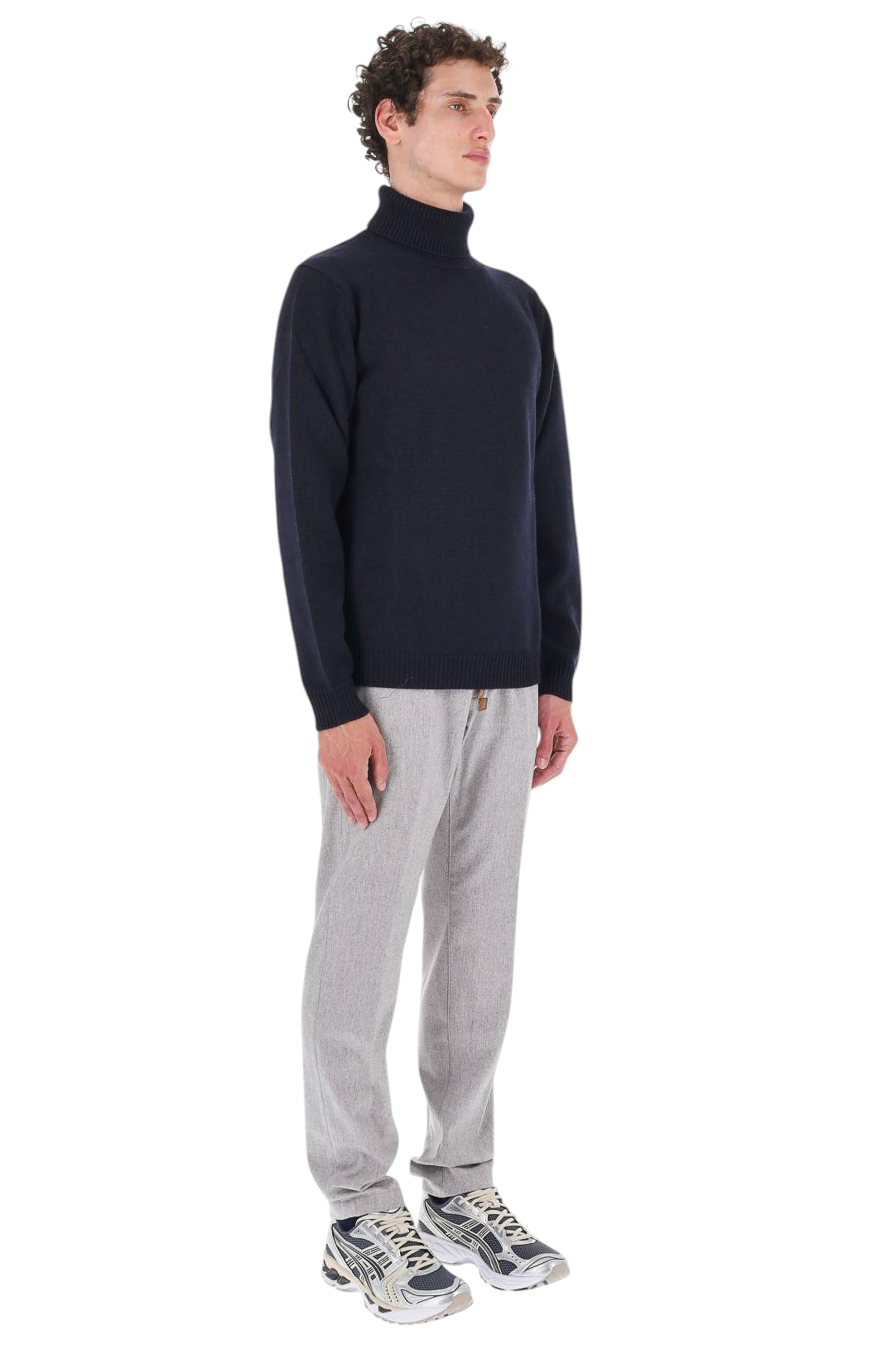 Roberto Collina Maglia dolcevita in lana merino MYB02033 10 