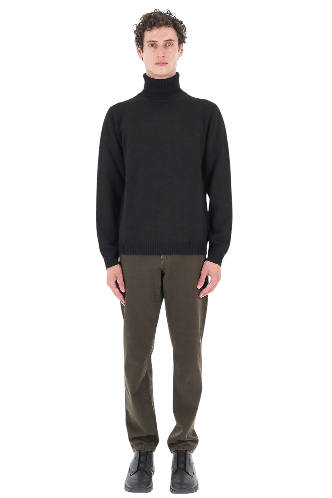 Roberto Collina Maglia dolcevita in lana merino MYB02033/2 09 