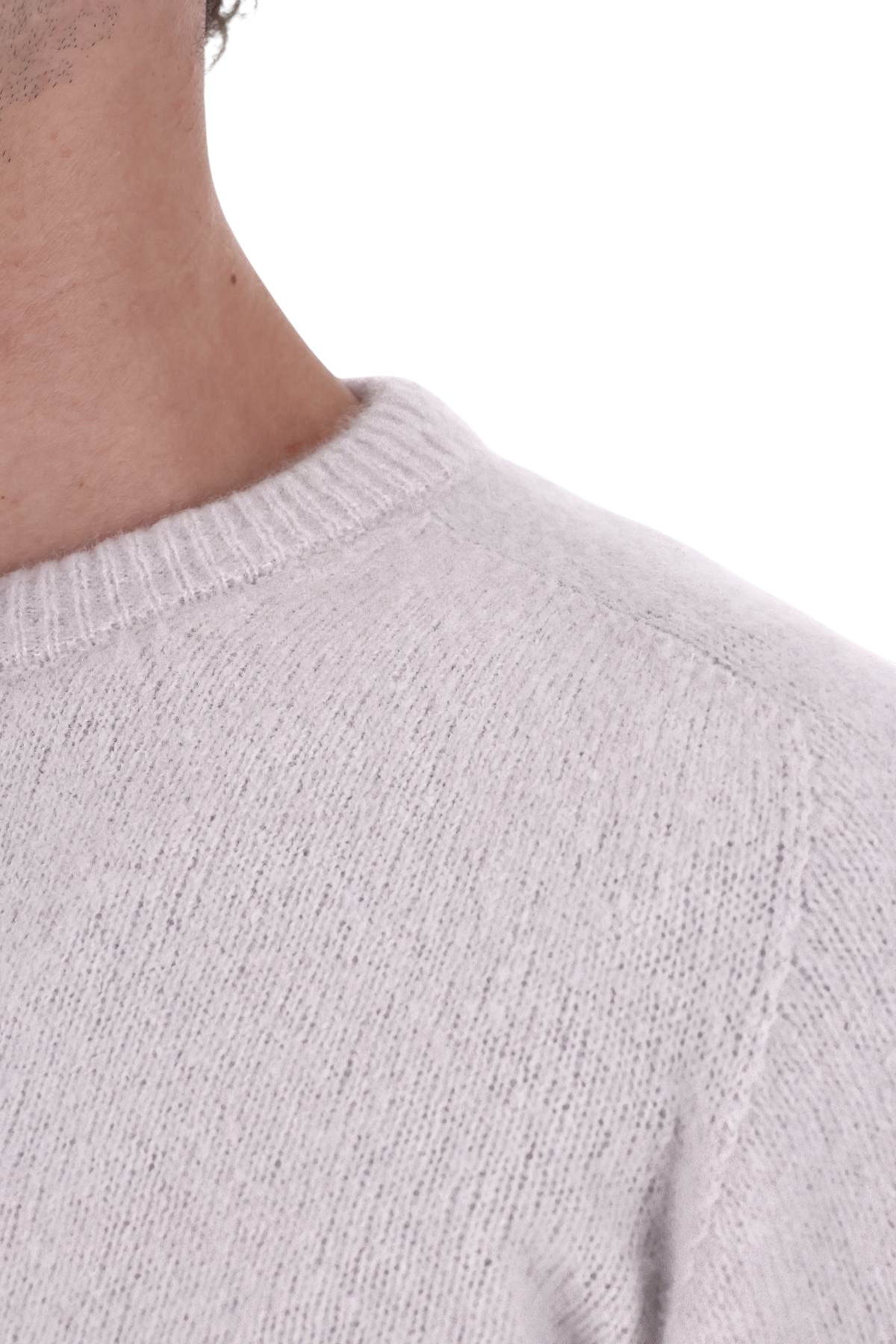 Roberto Collina Maglia girocollo Nuvola in cashmere-seta MYB32001 16 