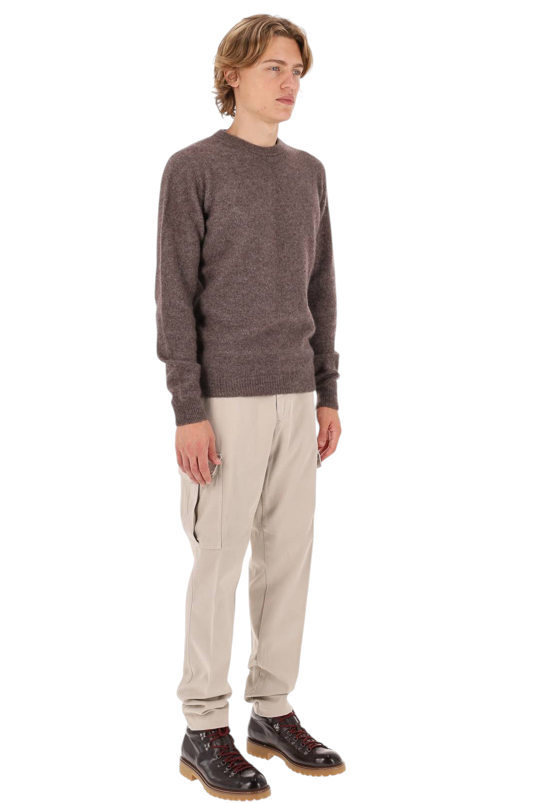 Roberto Collina Maglia girocollo Nuvola in cashmere-seta MYB32001/2 29 