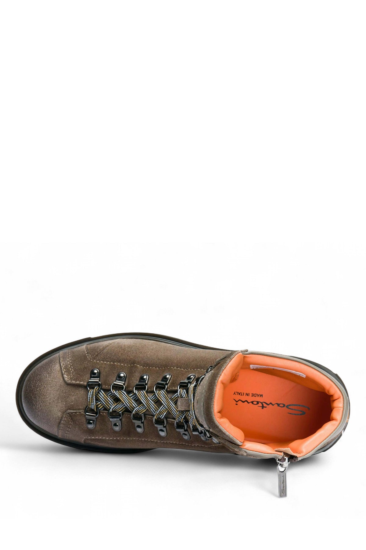 Santoni Polacchino St. Moritz in camoscio MGSM18190DARBRAQ M45 