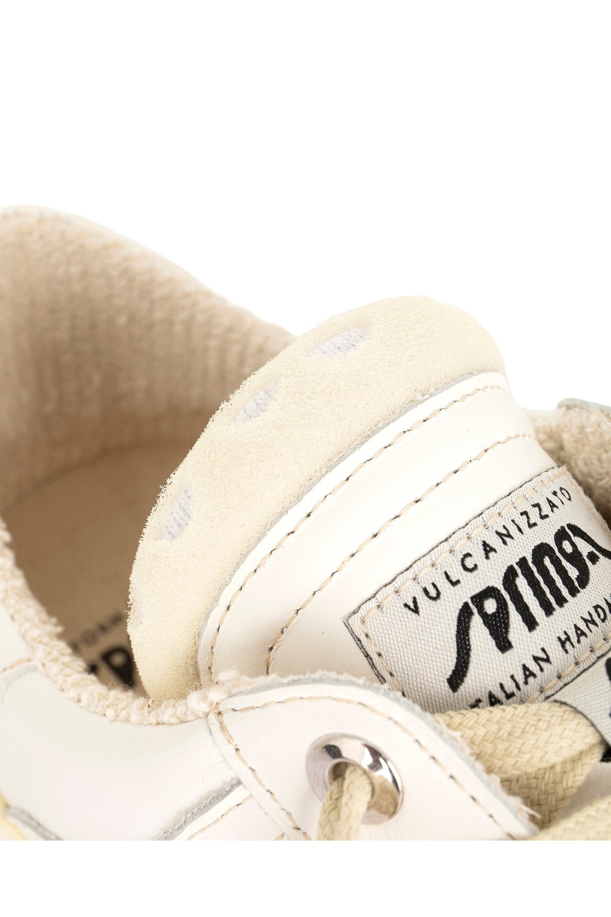 Springa Sneaker vulcanizzata Wavy in pelle WL2 LTH TEXA3EPR WHITE 