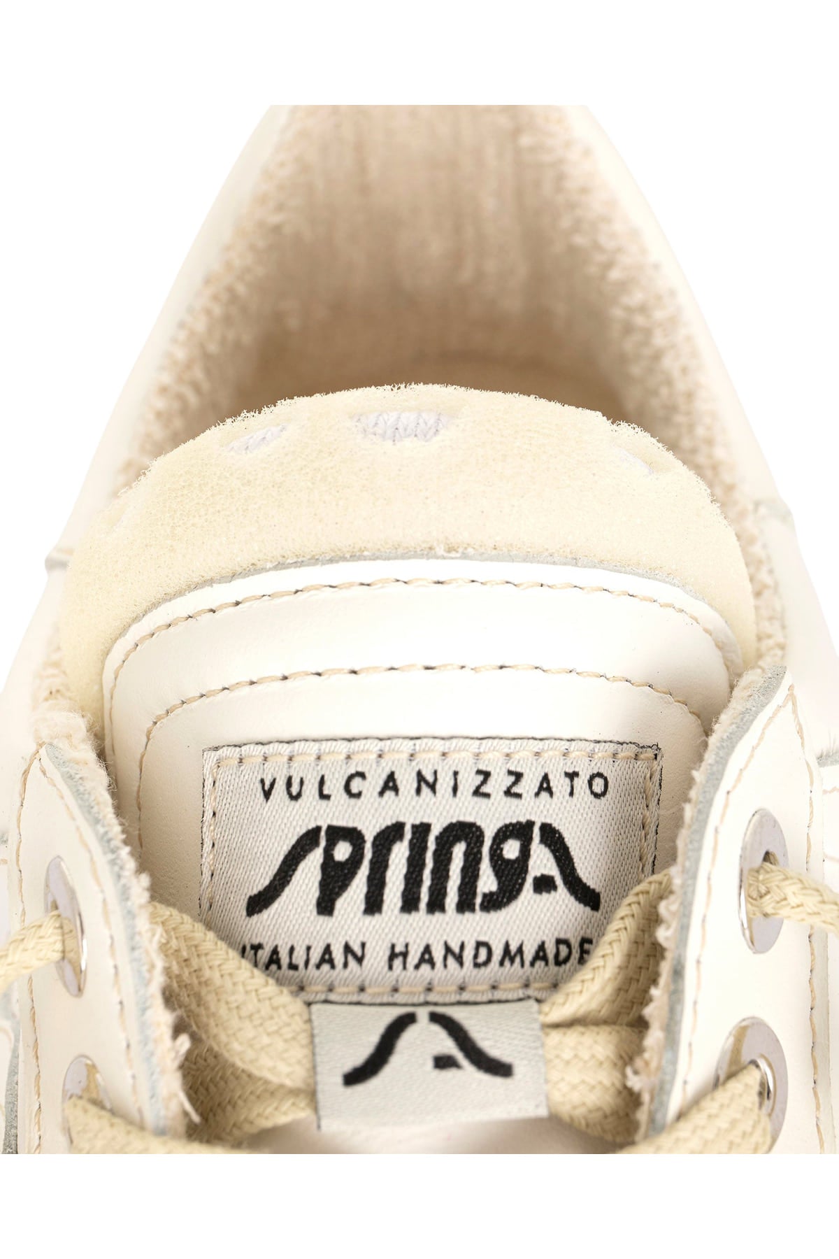 Springa Sneaker vulcanizzata Wavy in pelle WL2 LTH TEXA3EPR WHITE 