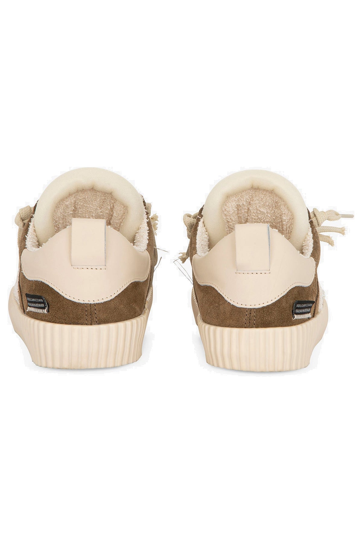 Springa Sneaker vulcanizzata Wavy in camoscio WL2 SU TEXA1EPR/2 TAUPE 