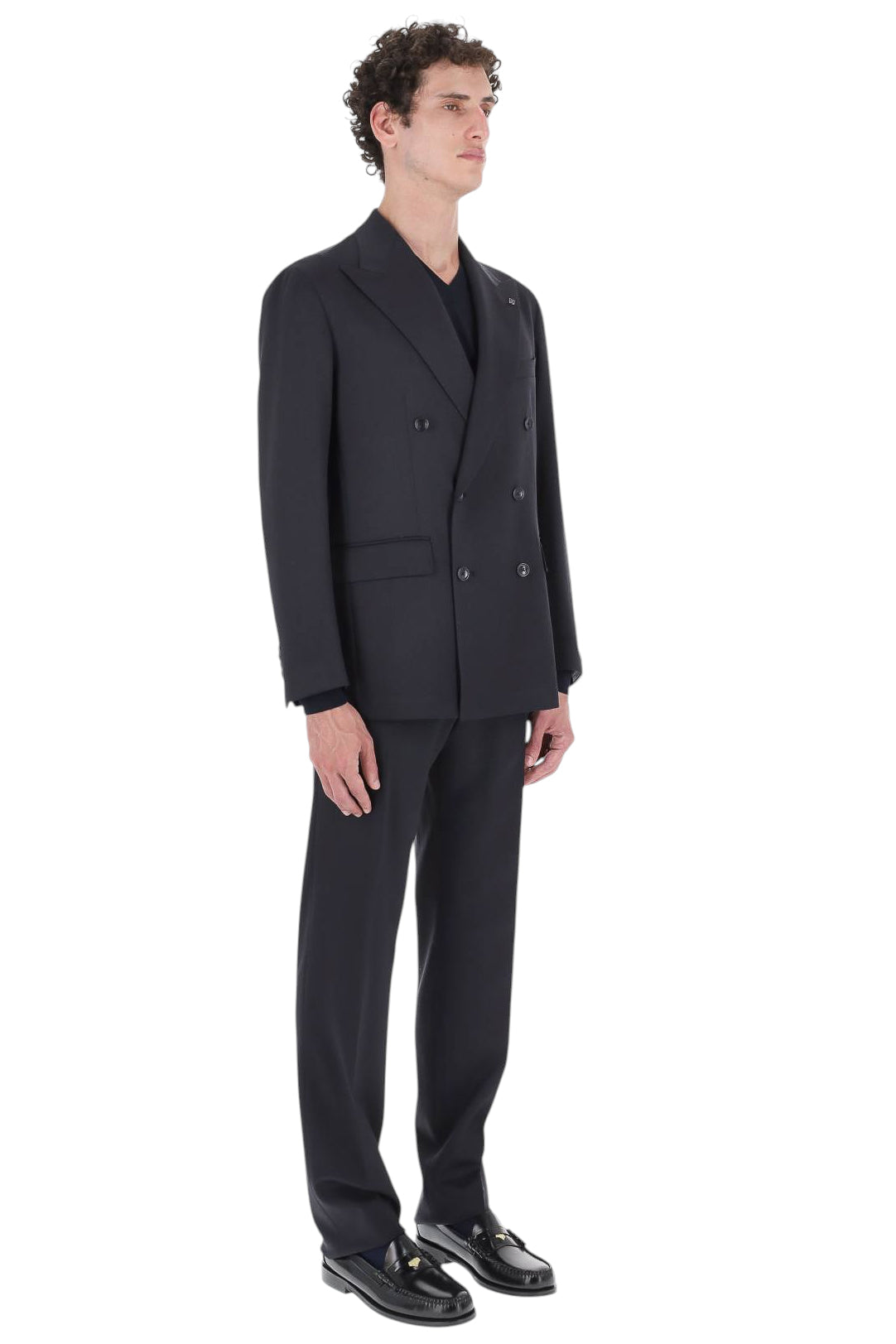 Tagliatore Abito in lana vergine diagonale linea New York over fit 2SNY10BBS B30002 B1079 