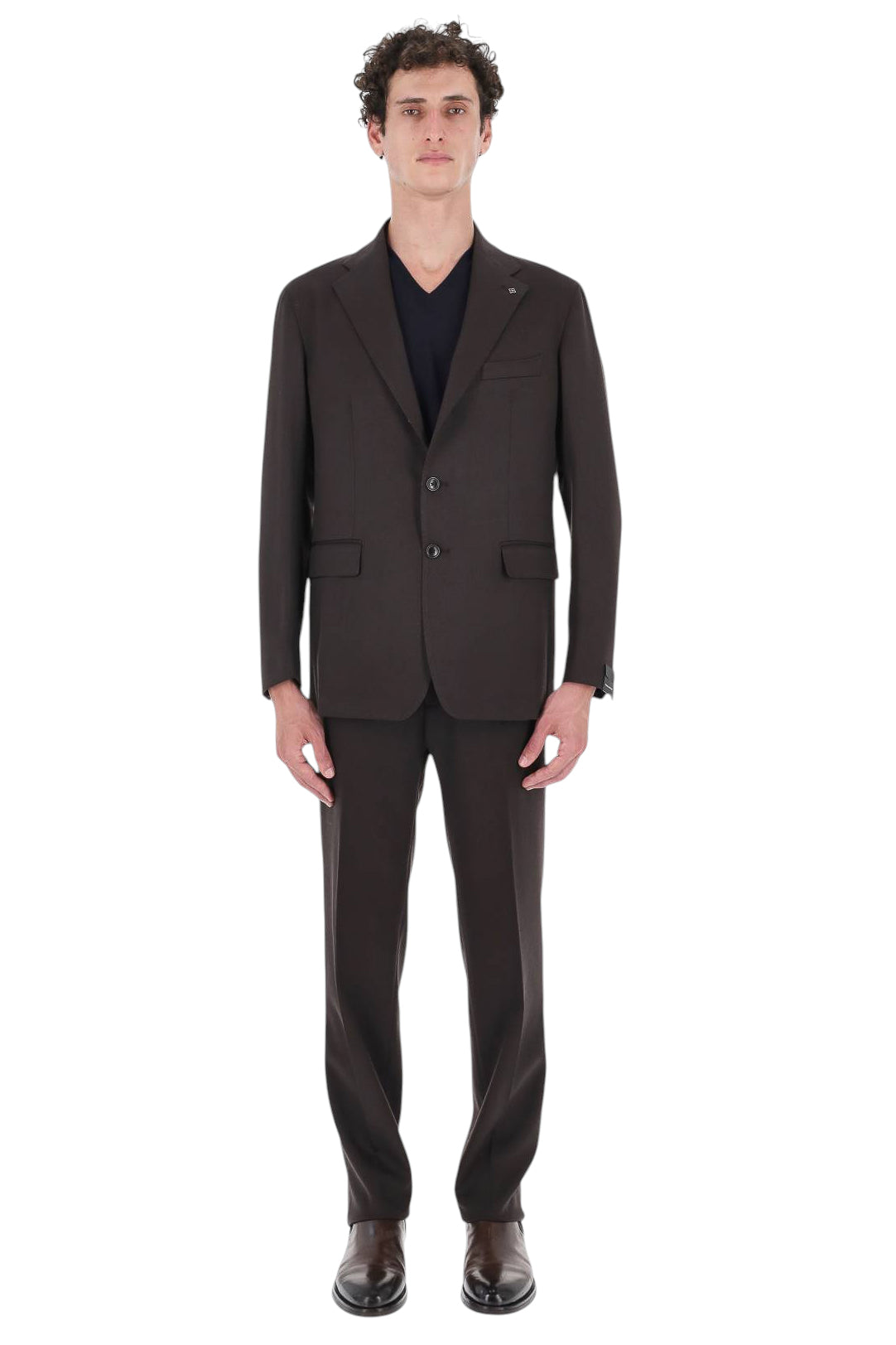 Tagliatore Abito in lana vergine stretch diagonale linea New York over fit 2SNY13BBS-190048 M1236 
