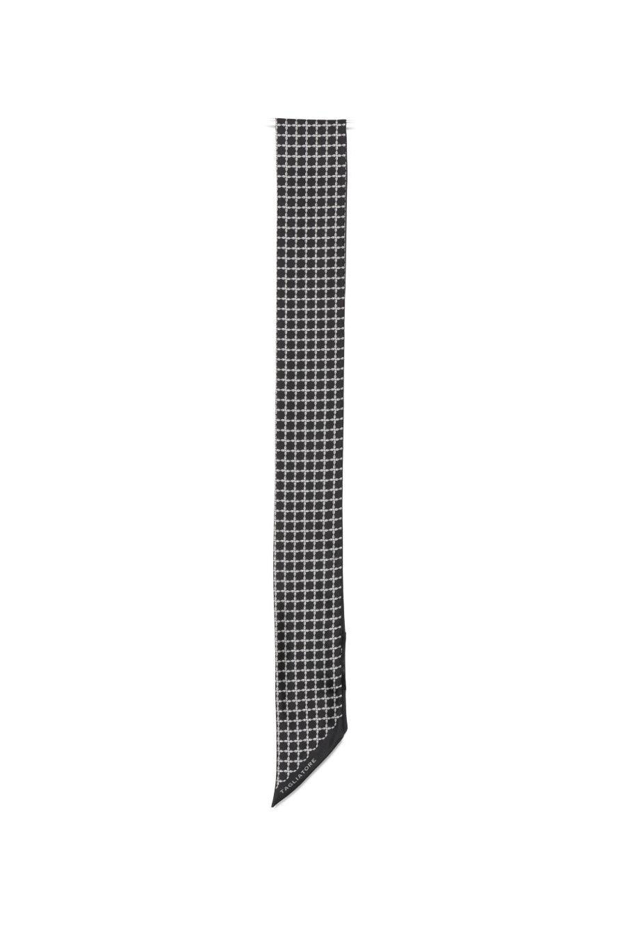 Tagliatore Foulard in seta FOULARD8-NTI26 BLACK 