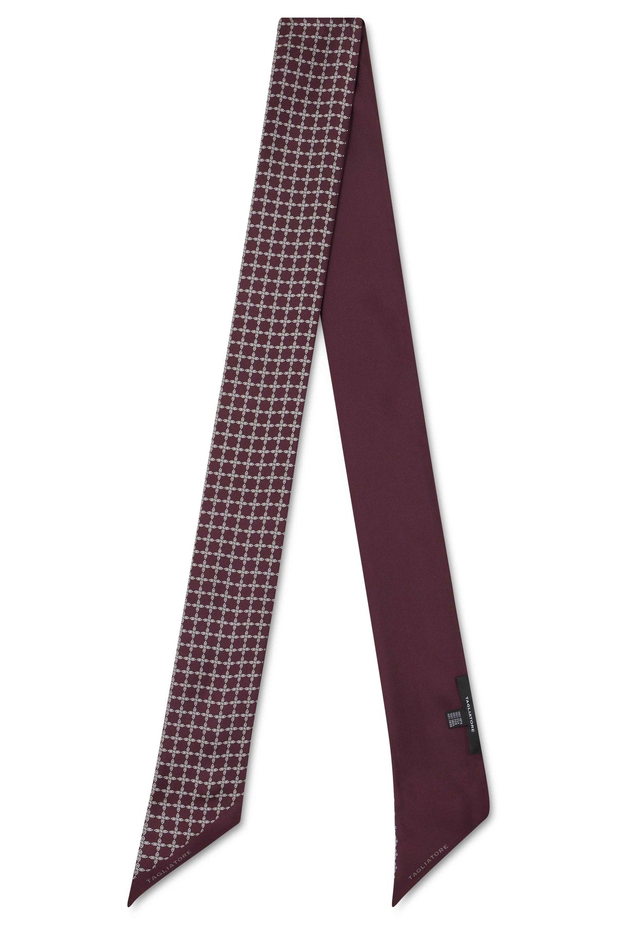 Tagliatore Foulard in seta FOULARD8-NTI26/4 WINE 