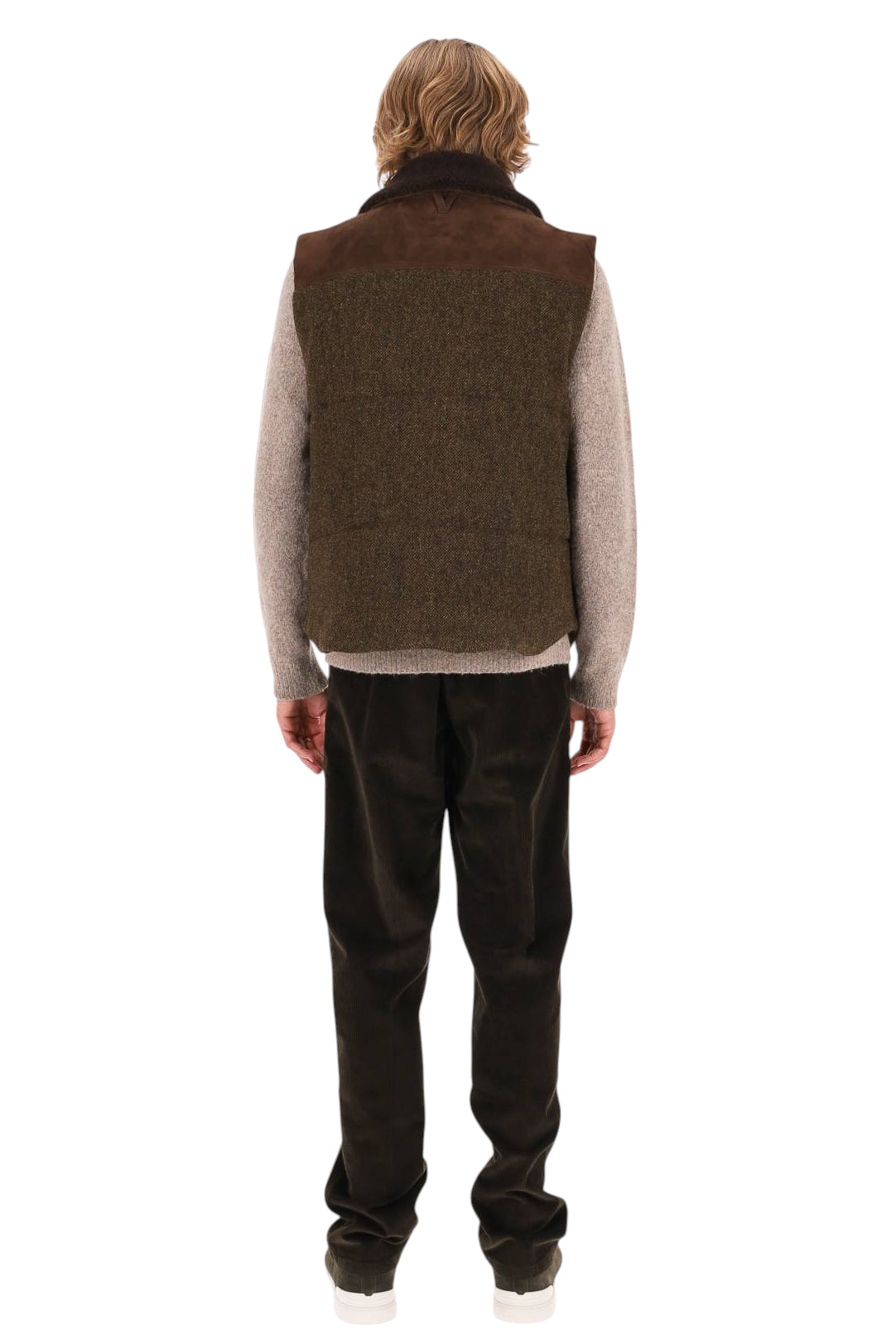 Valstar Gilet in lana con collo in montone 407N.D006 V0035 
