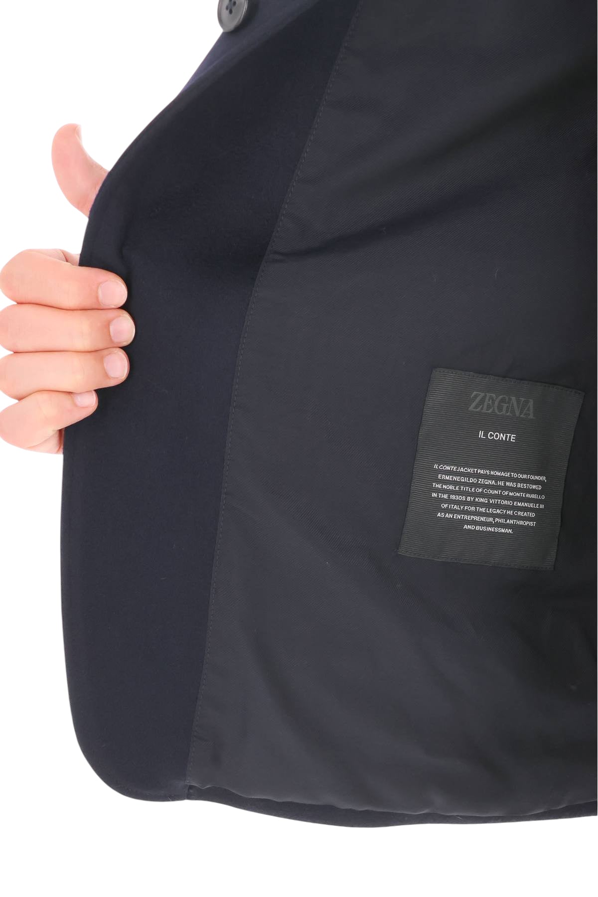 Zegna Giacca Il Conte in Oasi Cashmere S69081A4-1VHKQ0 7R 