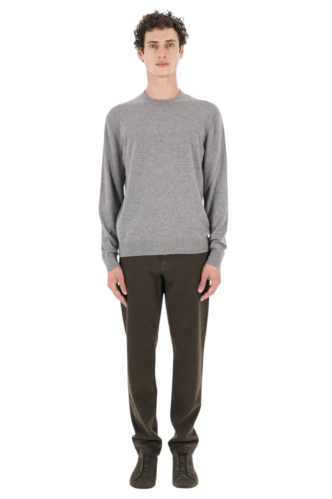 Zegna Maglia girocollo Oasi Cashmere UIK20A4-110/2 K96 