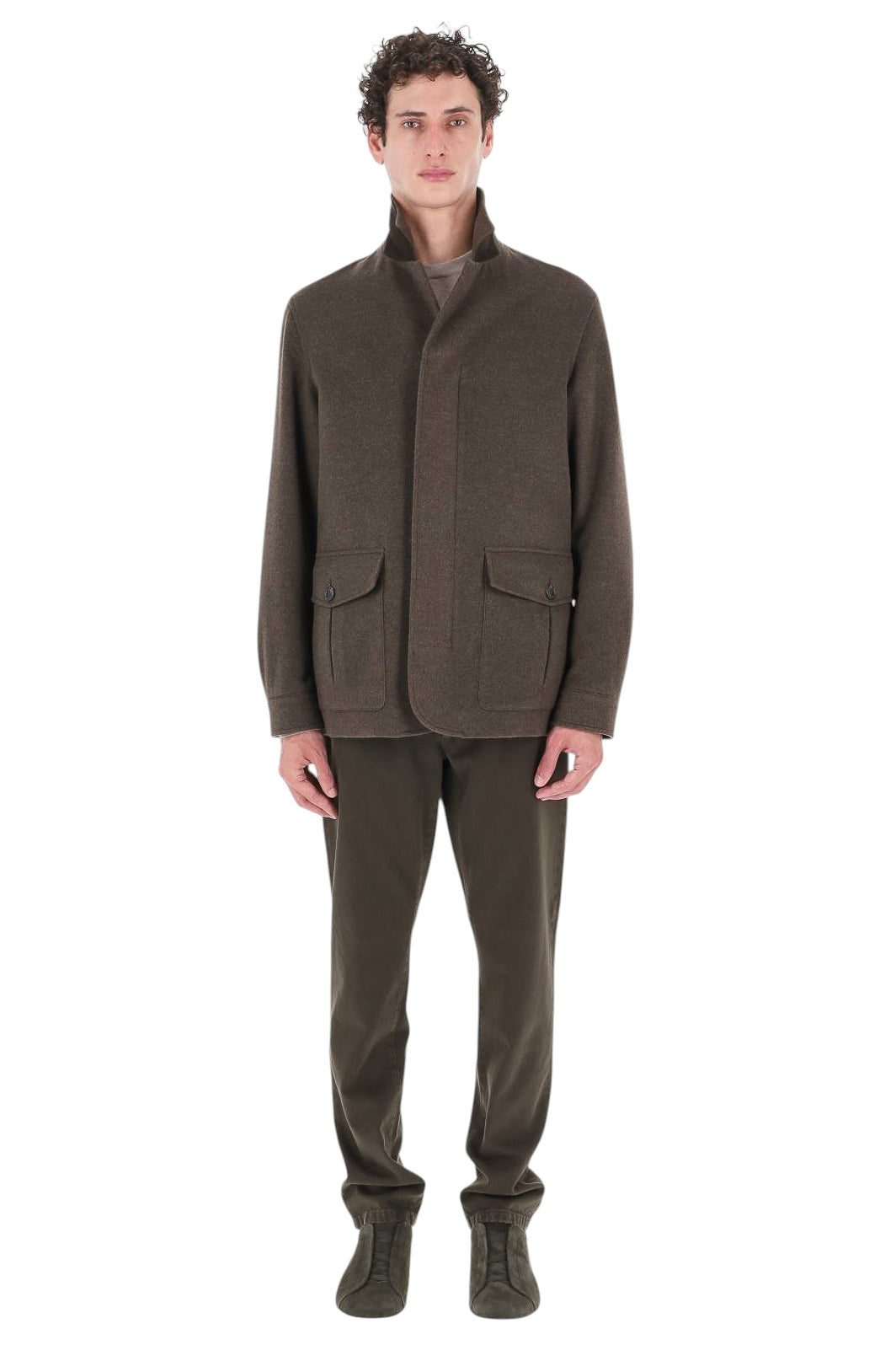 Zegna Giubbotto Falcon in Oasi Cashmere Elements UIT63A4-I248 V99R 