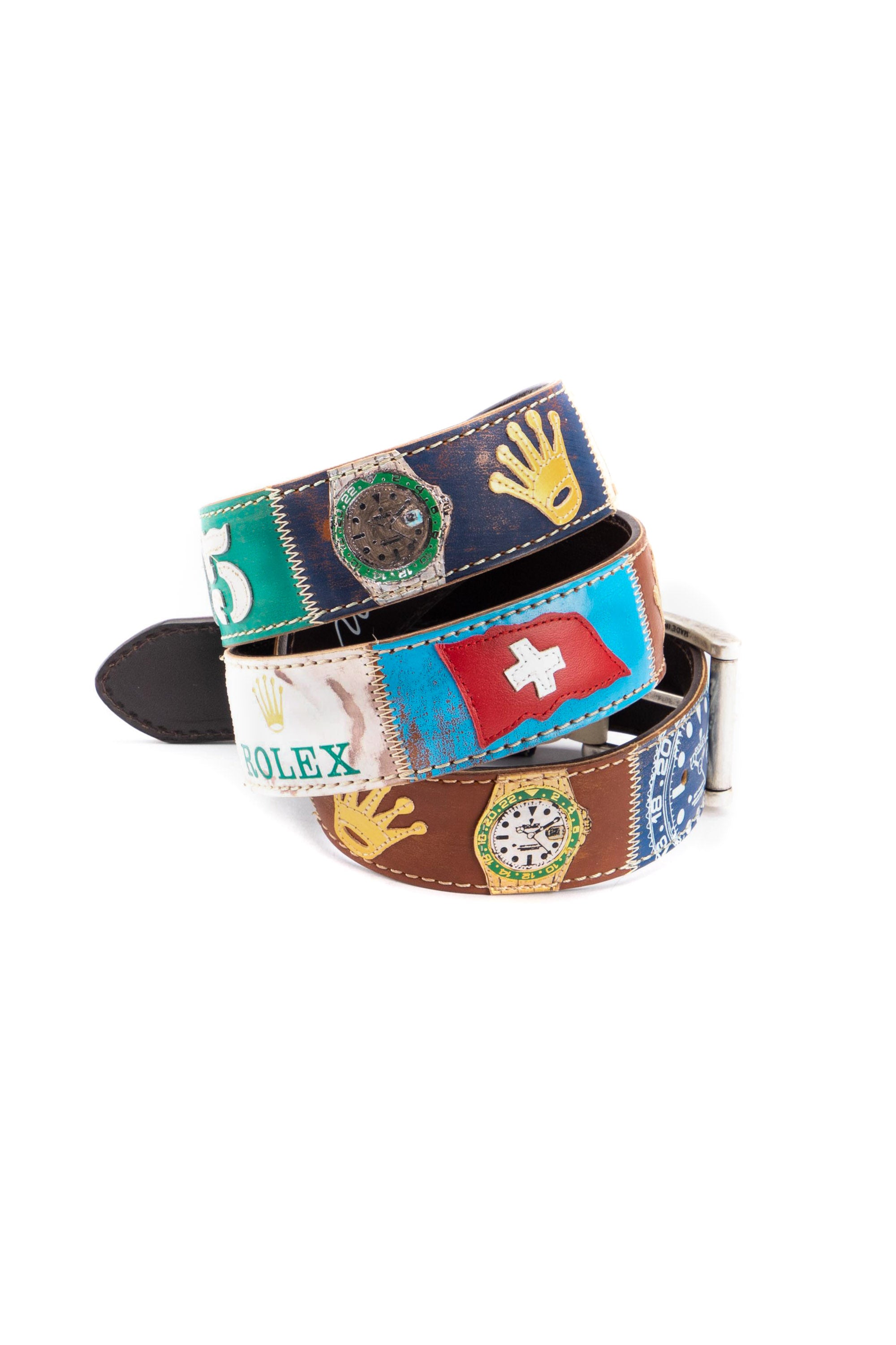 Rolex handcrafted belt