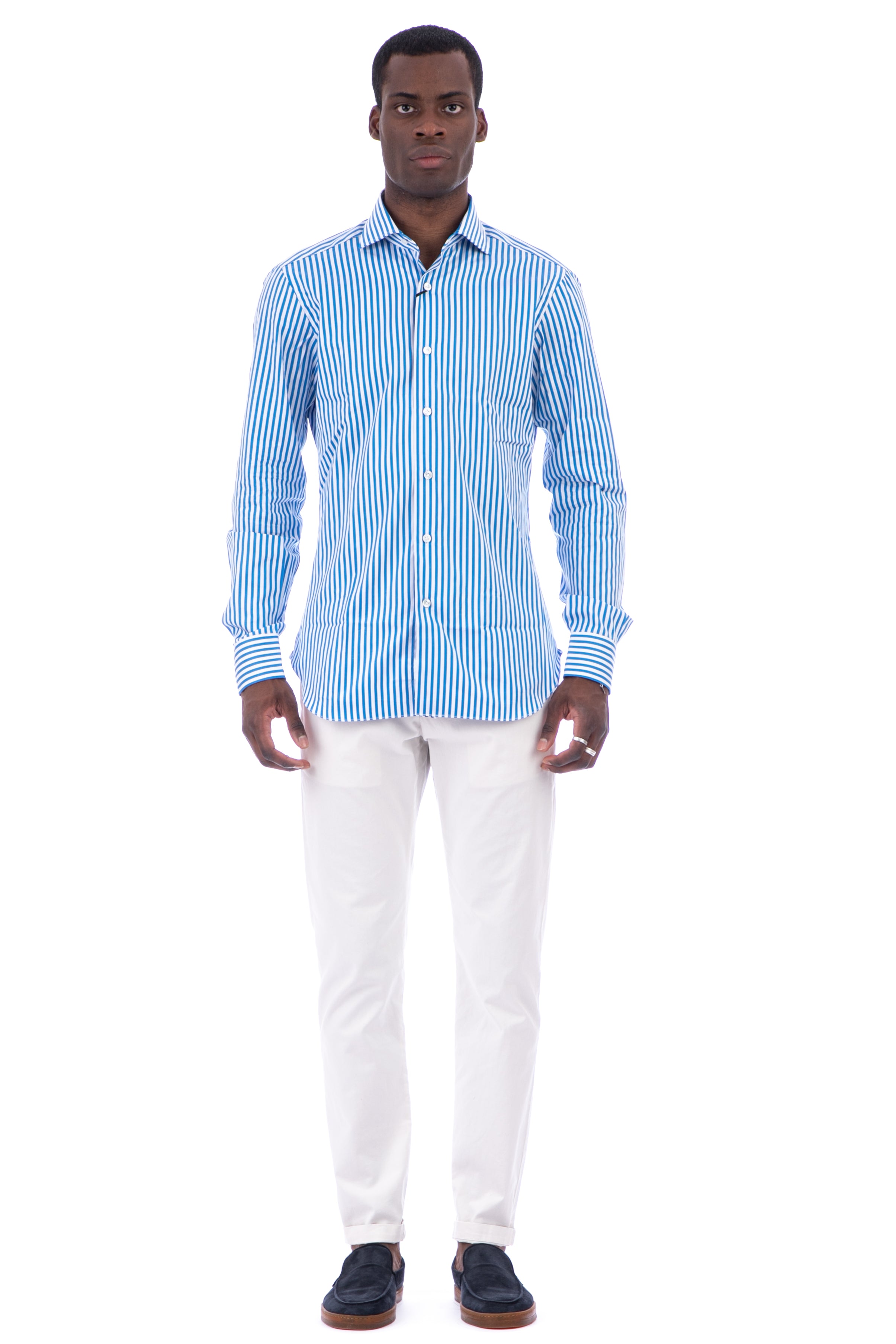 Cult line cotton striped shirt