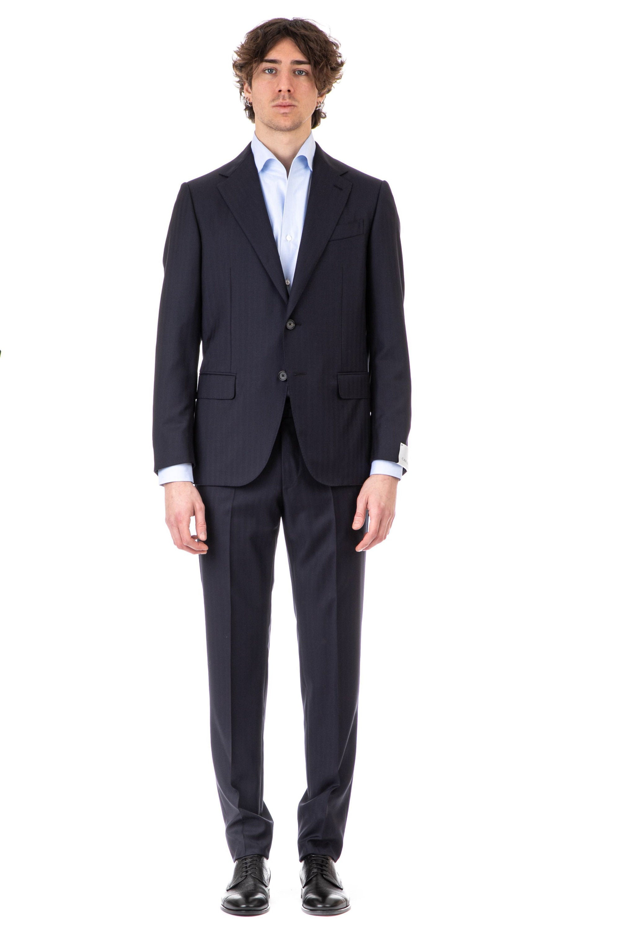 Norma model tailored wool suit