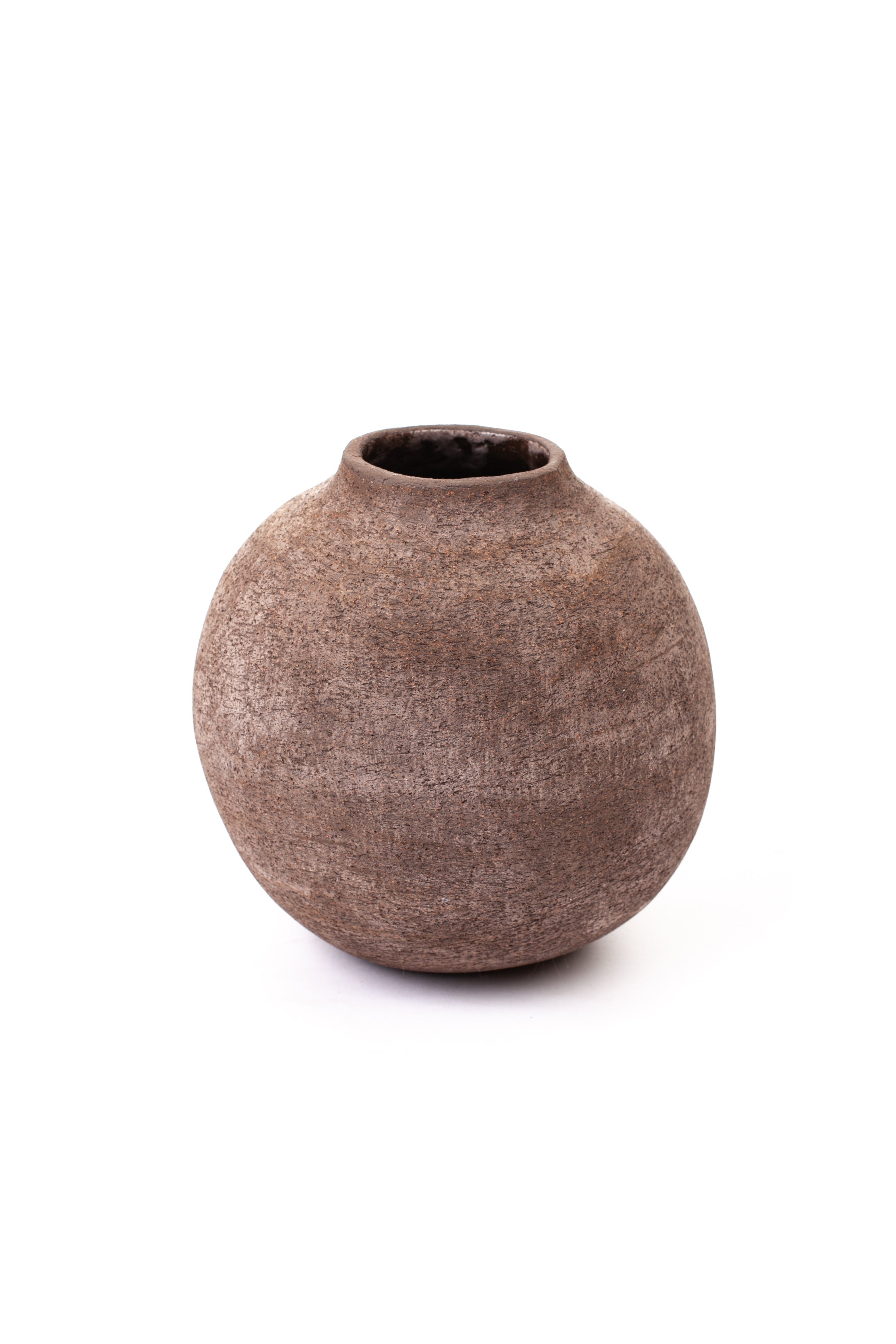 Handcrafted clay vase