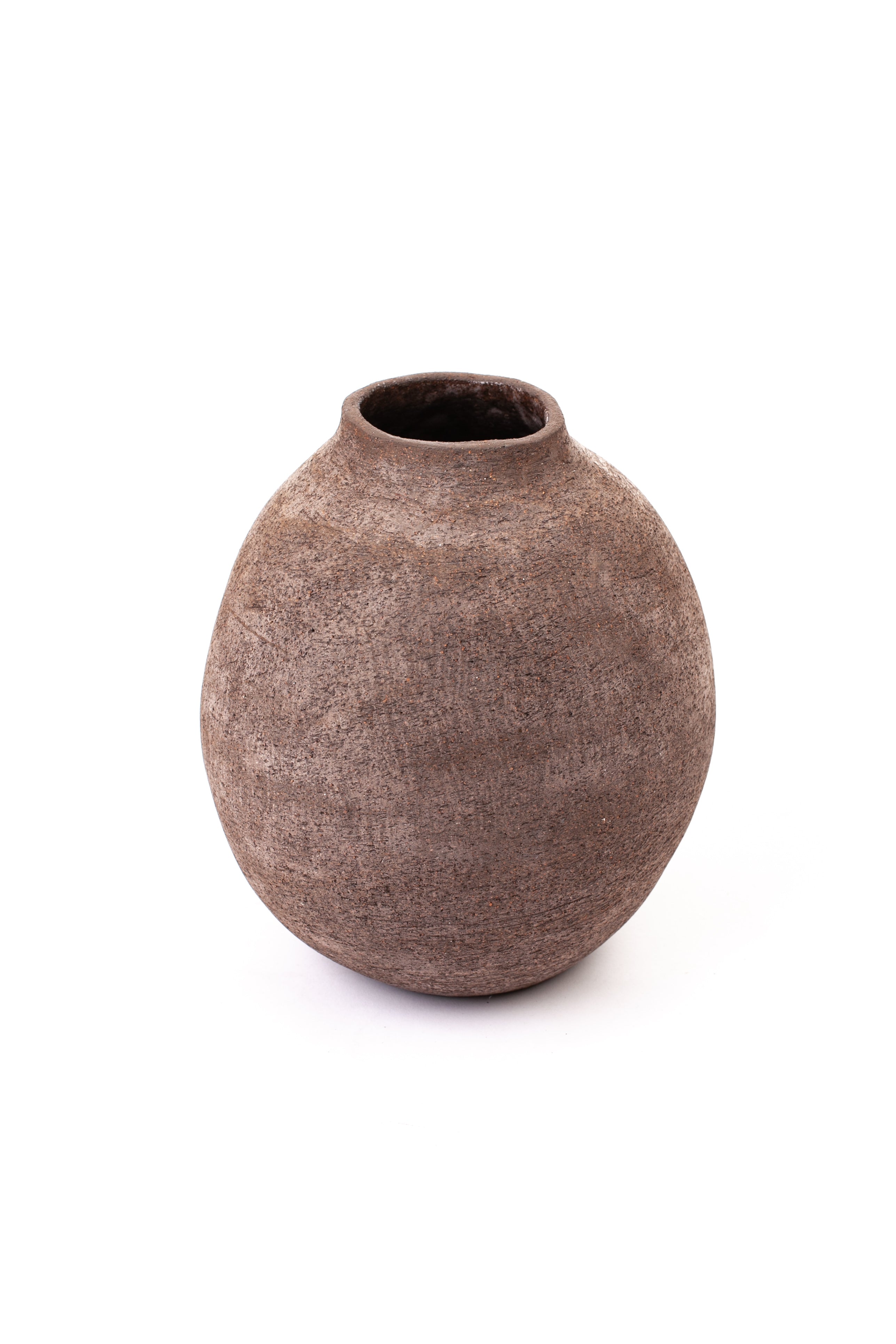 Handcrafted clay vase