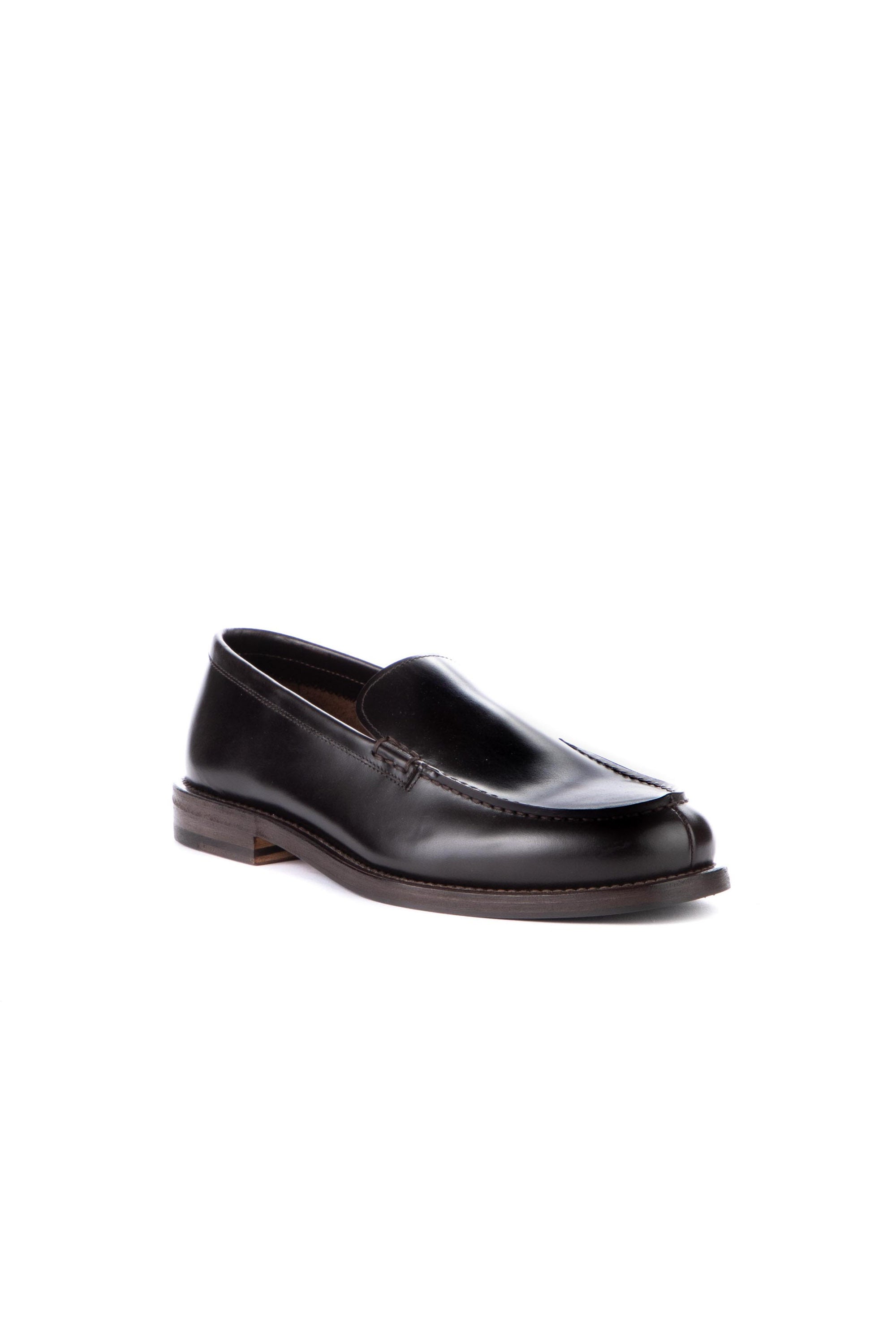 Brushed calfskin moccasin