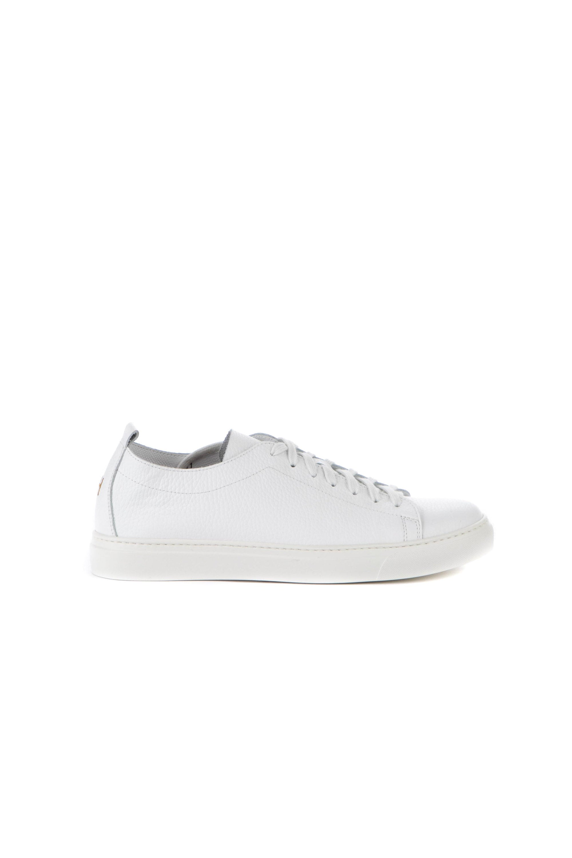 Sneakers in pelle martellata