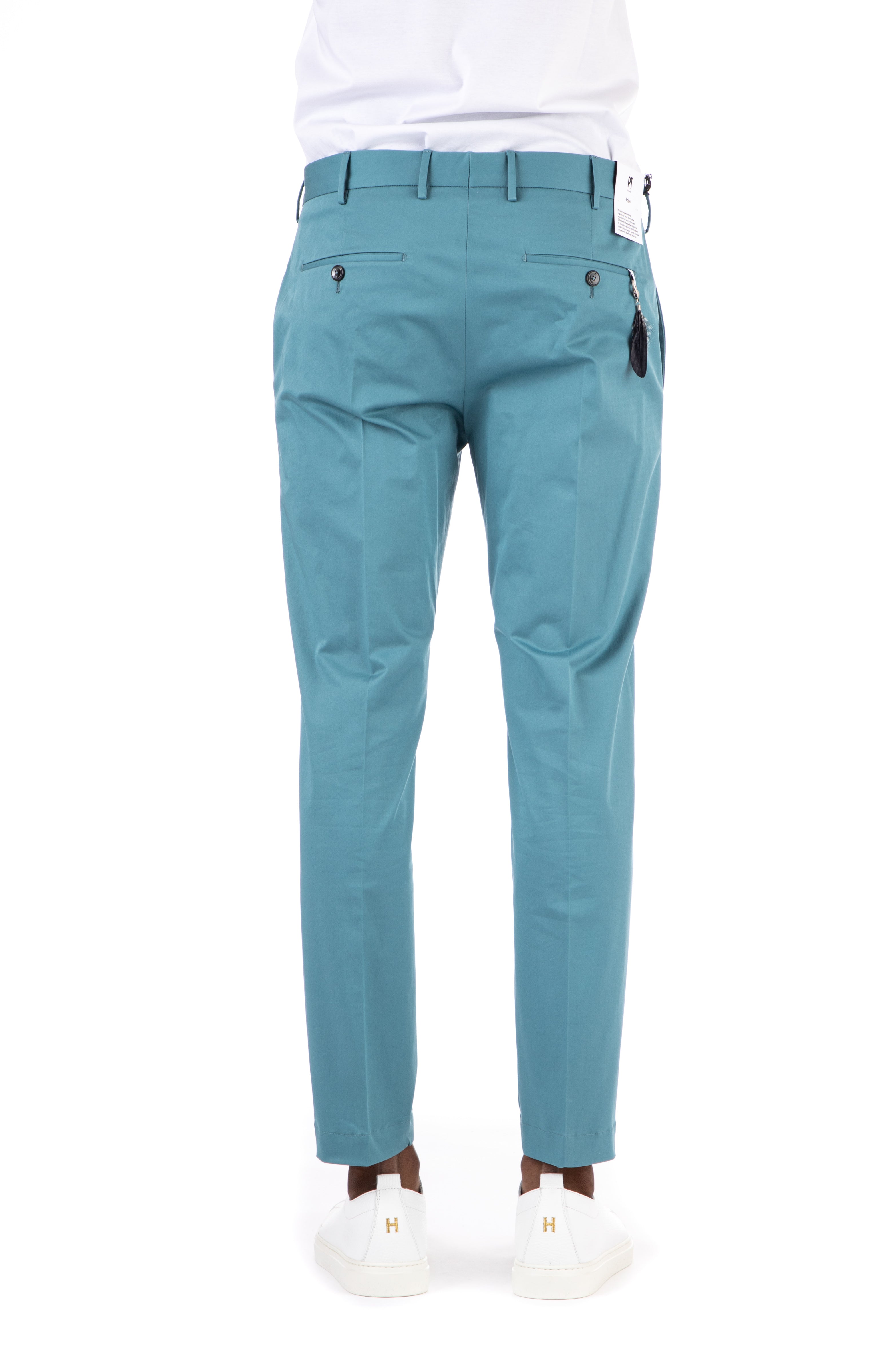 Pantalone in gabardina stretch di cotone superlightfit dieci