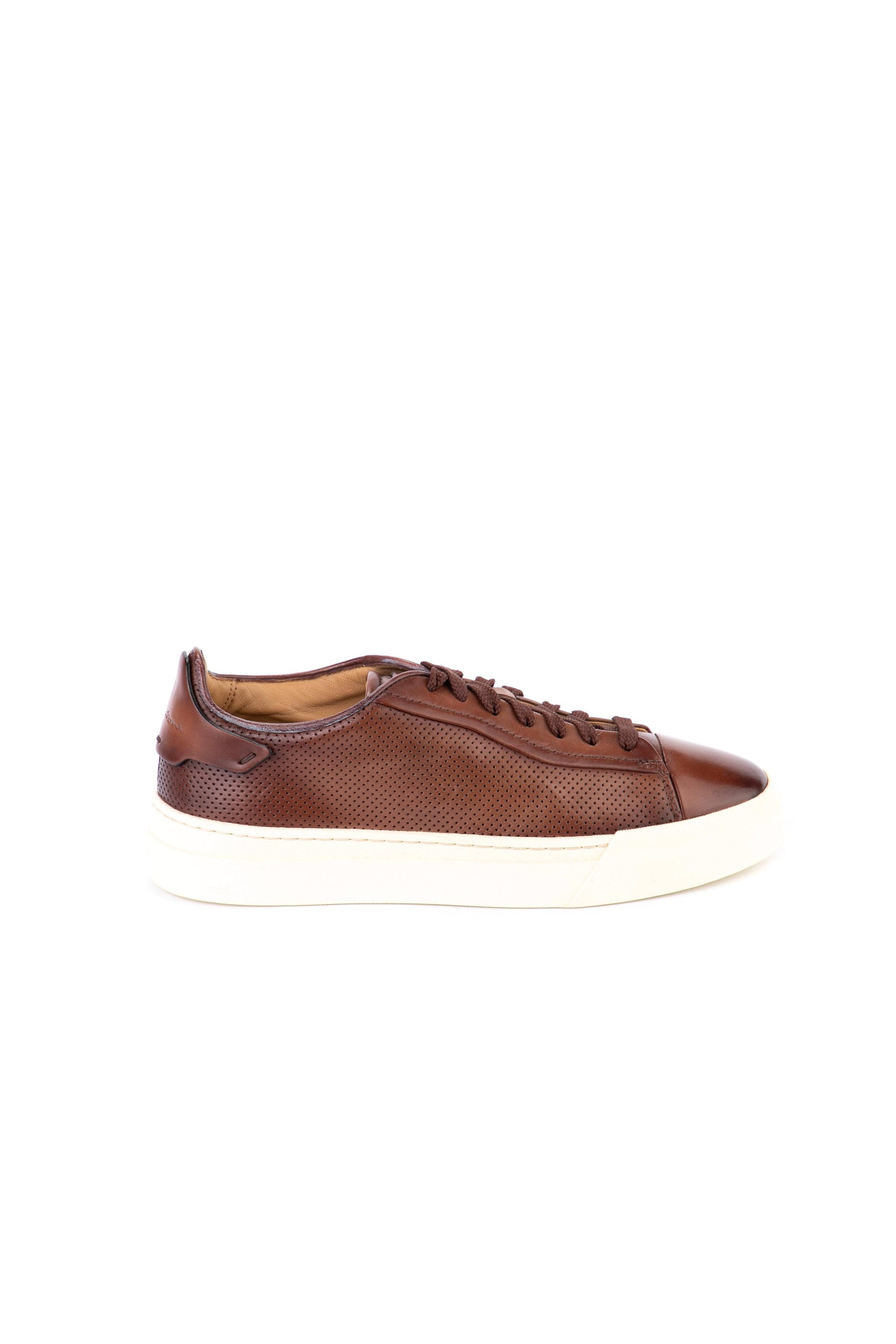 Sneaker in pelle traforata mod. gloria