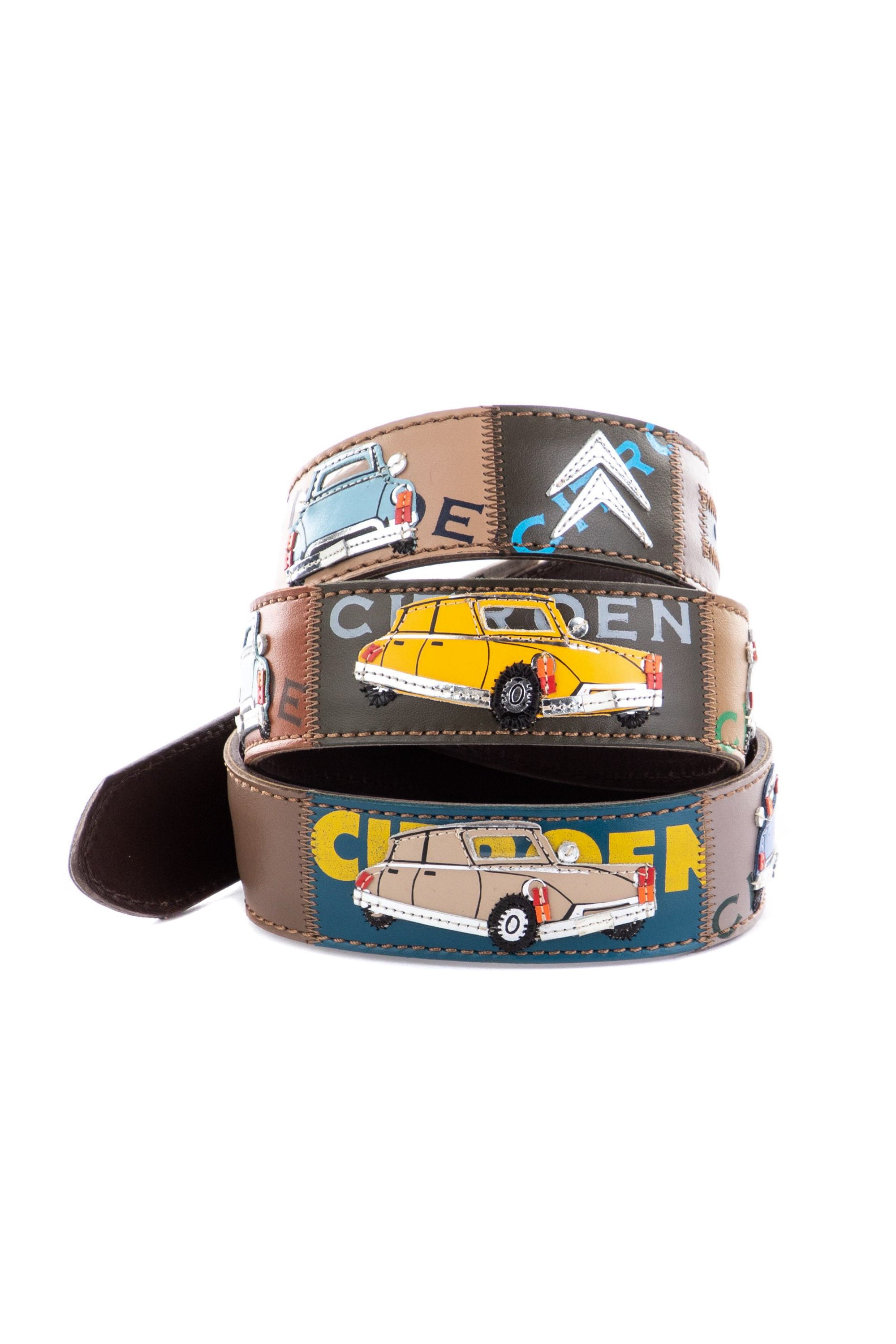 Handcrafted belt "citroen pallas"