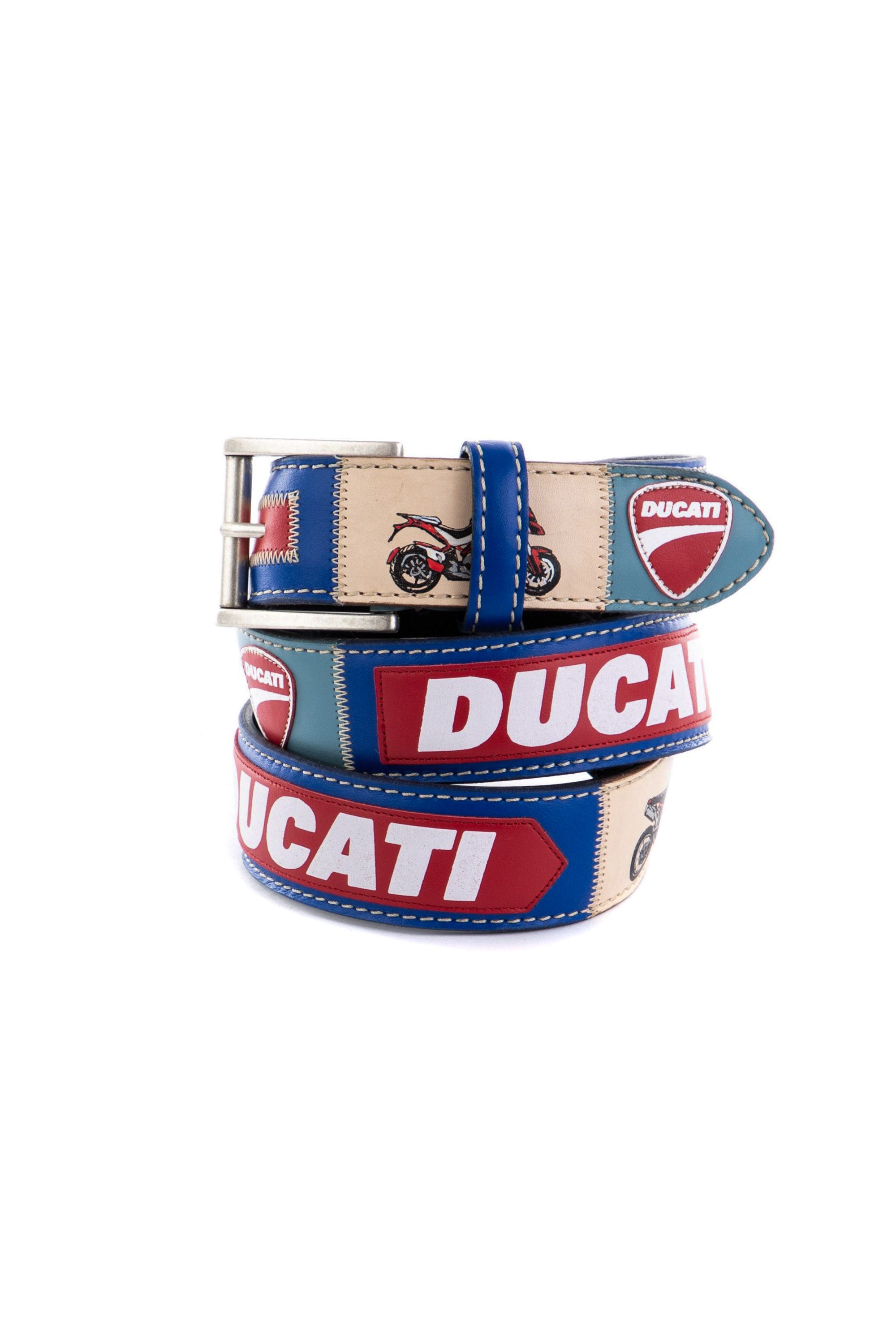 Handcrafted "ducati" belt