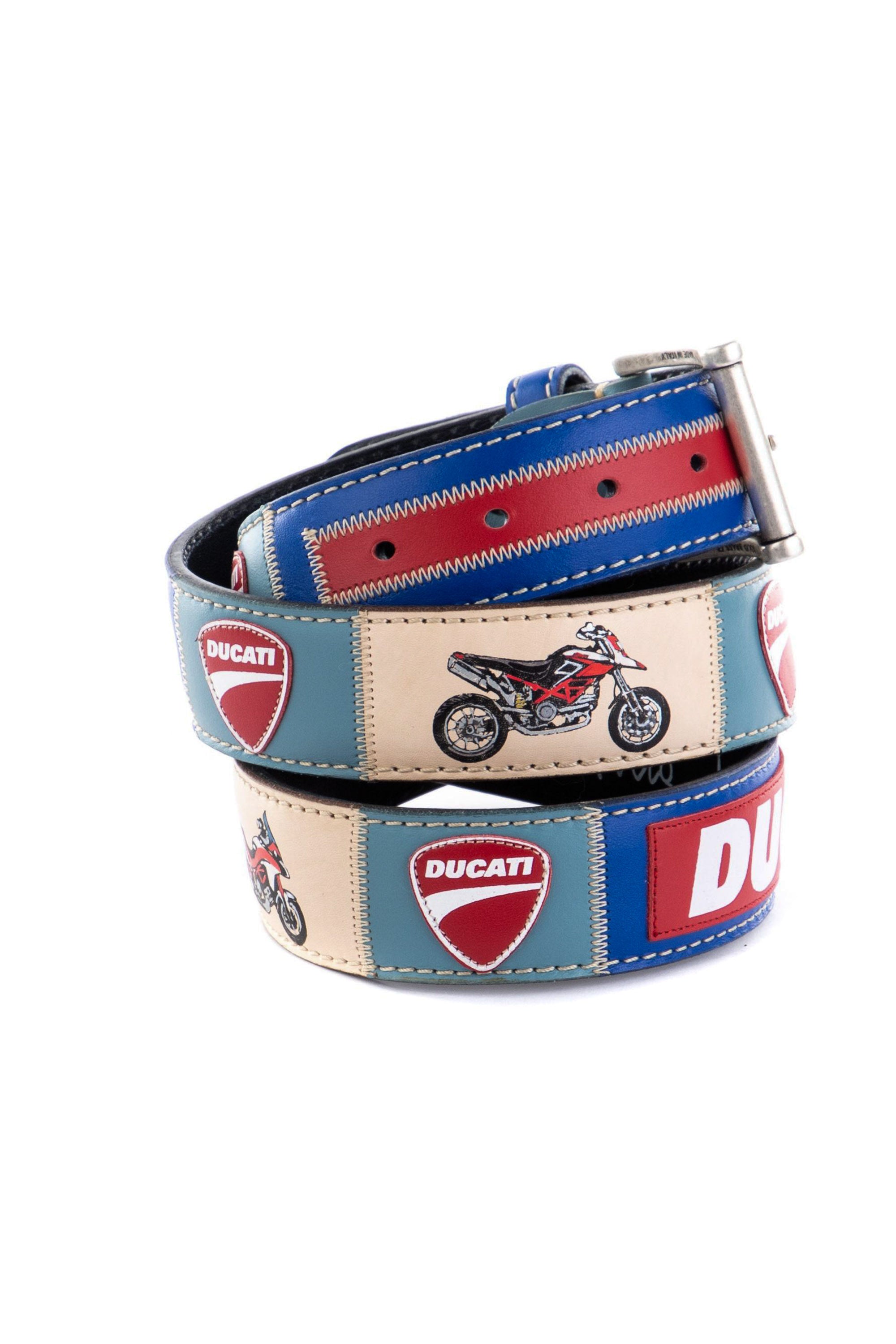 Handcrafted "ducati" belt