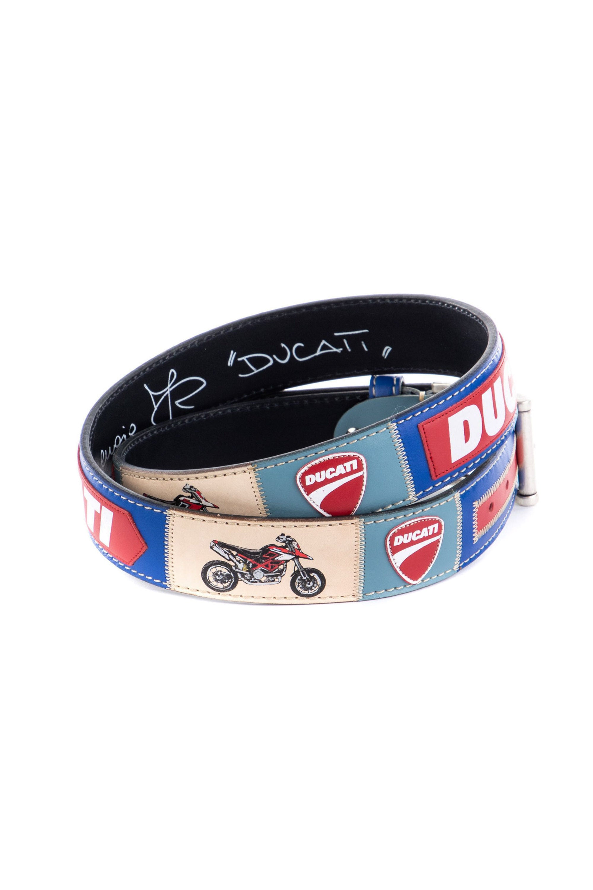 Handcrafted "ducati" belt