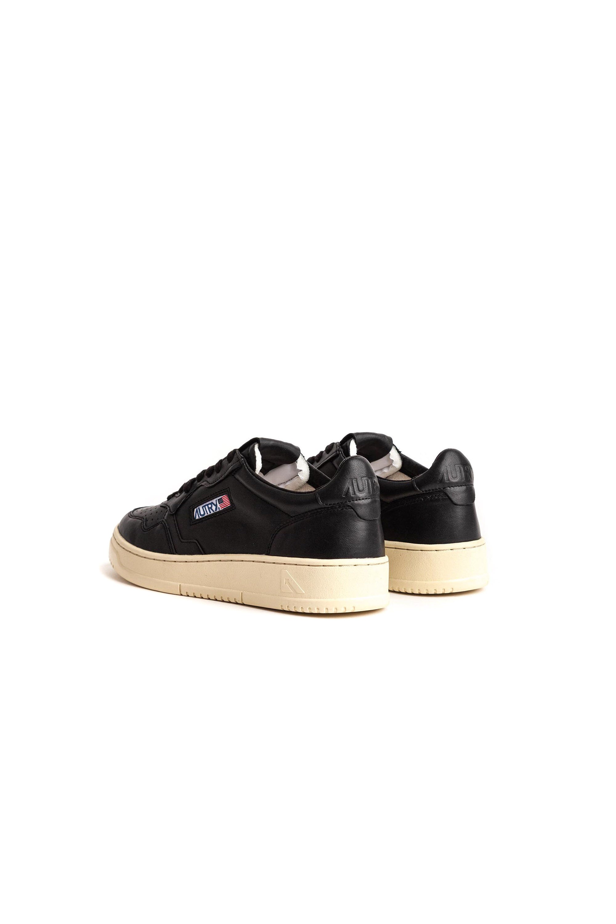 Medalist goatskin sneaker