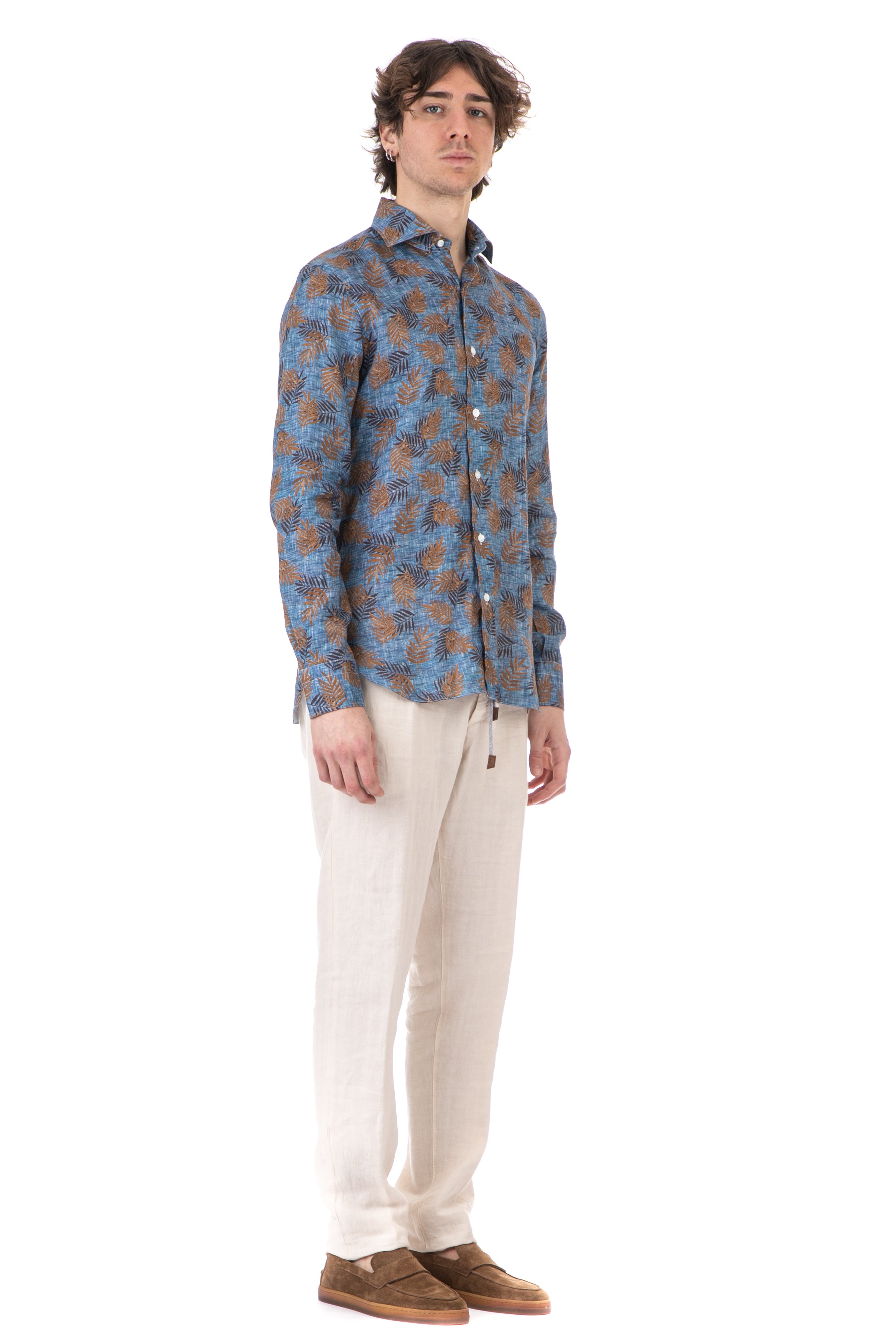 Dandylife linen floral shirt